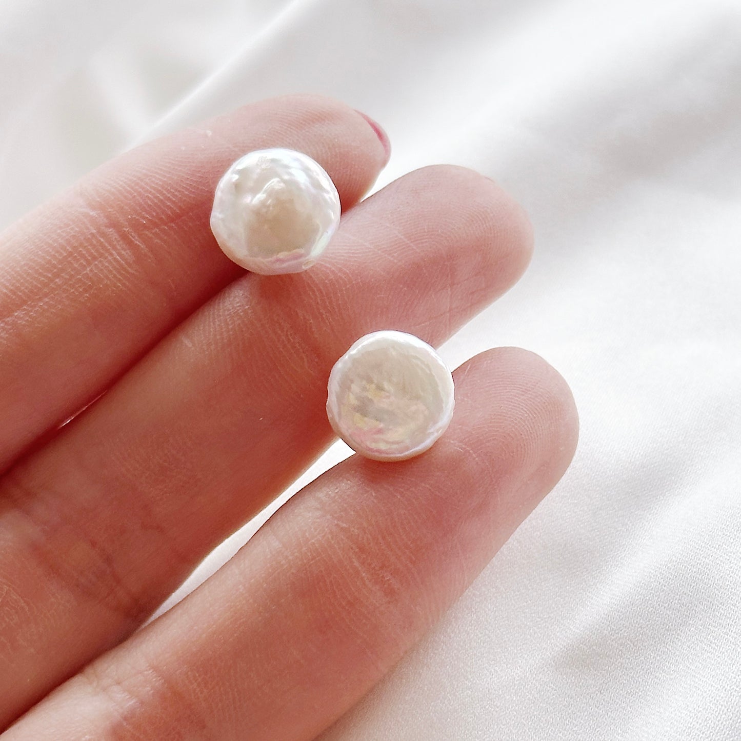 Perlas Naturales Earrings