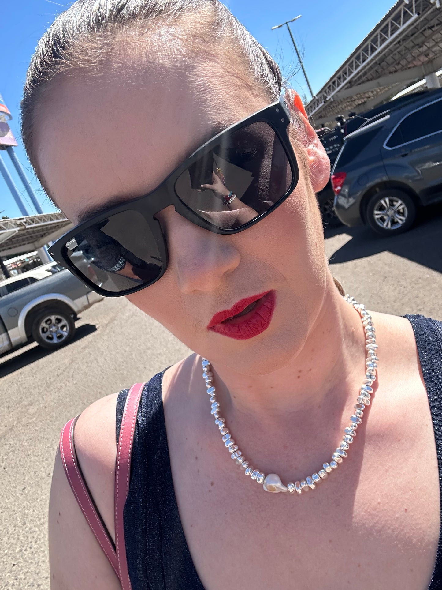 Silver Barroque Necklace