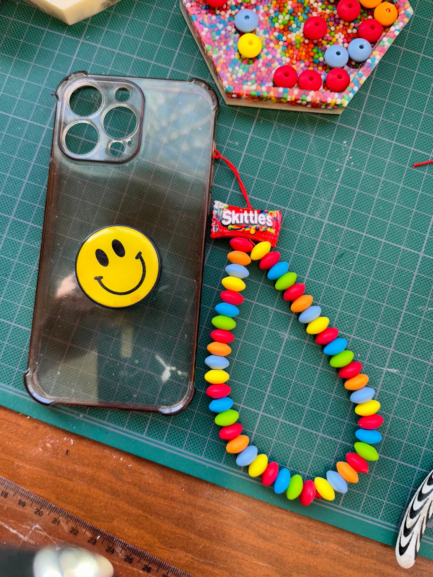 Skittles Phone Strap