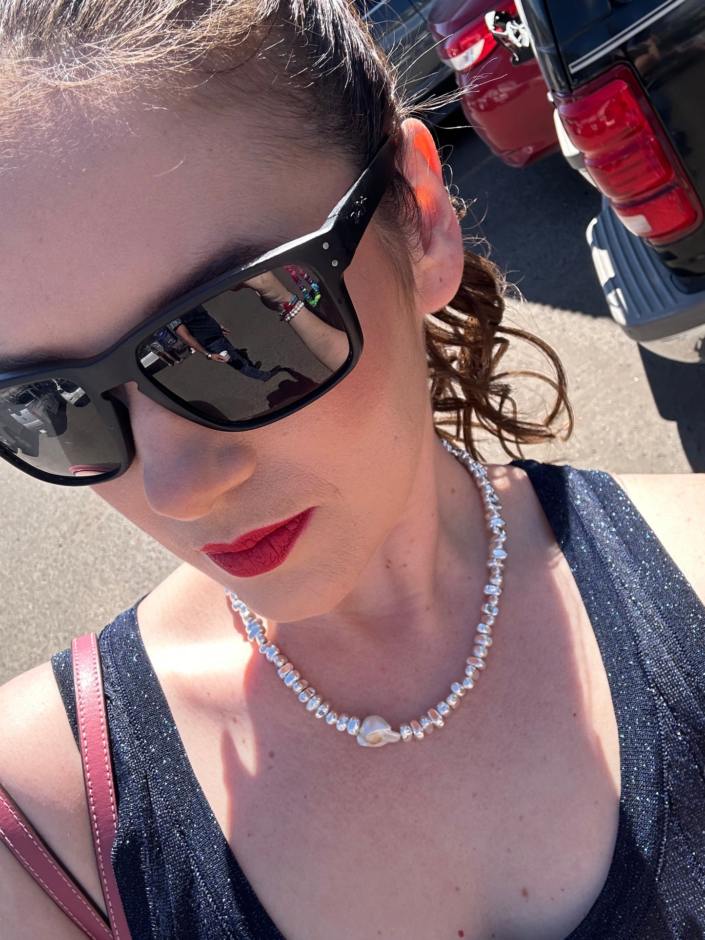 Silver Barroque Necklace