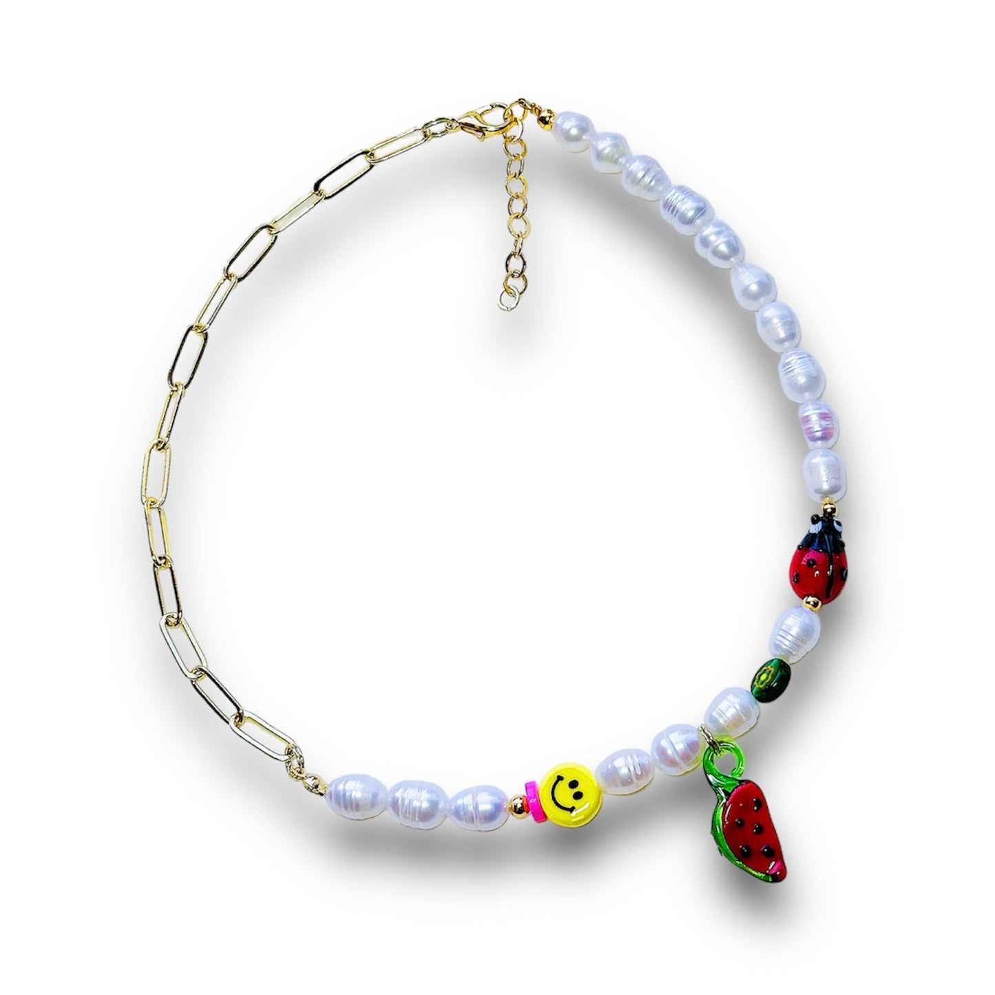 Sandia Smiley Necklace