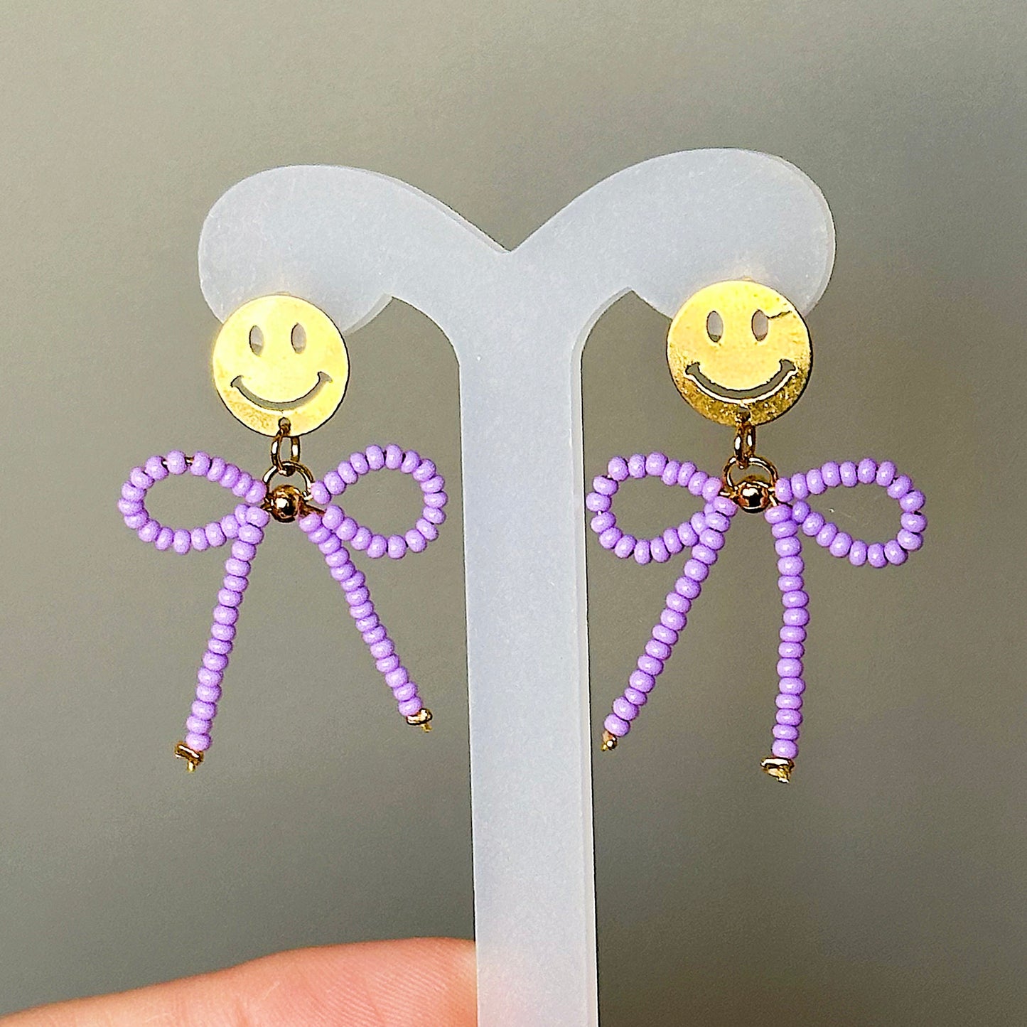 Smiley Coquette Earrings