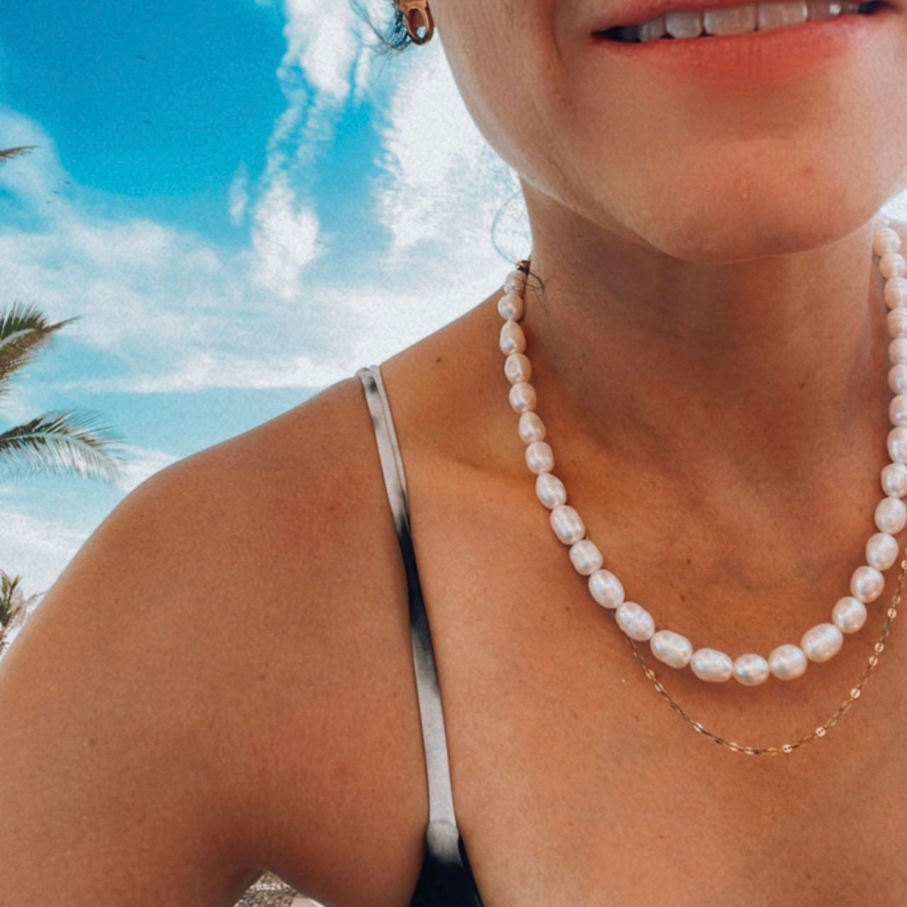 White Pearl Necklace