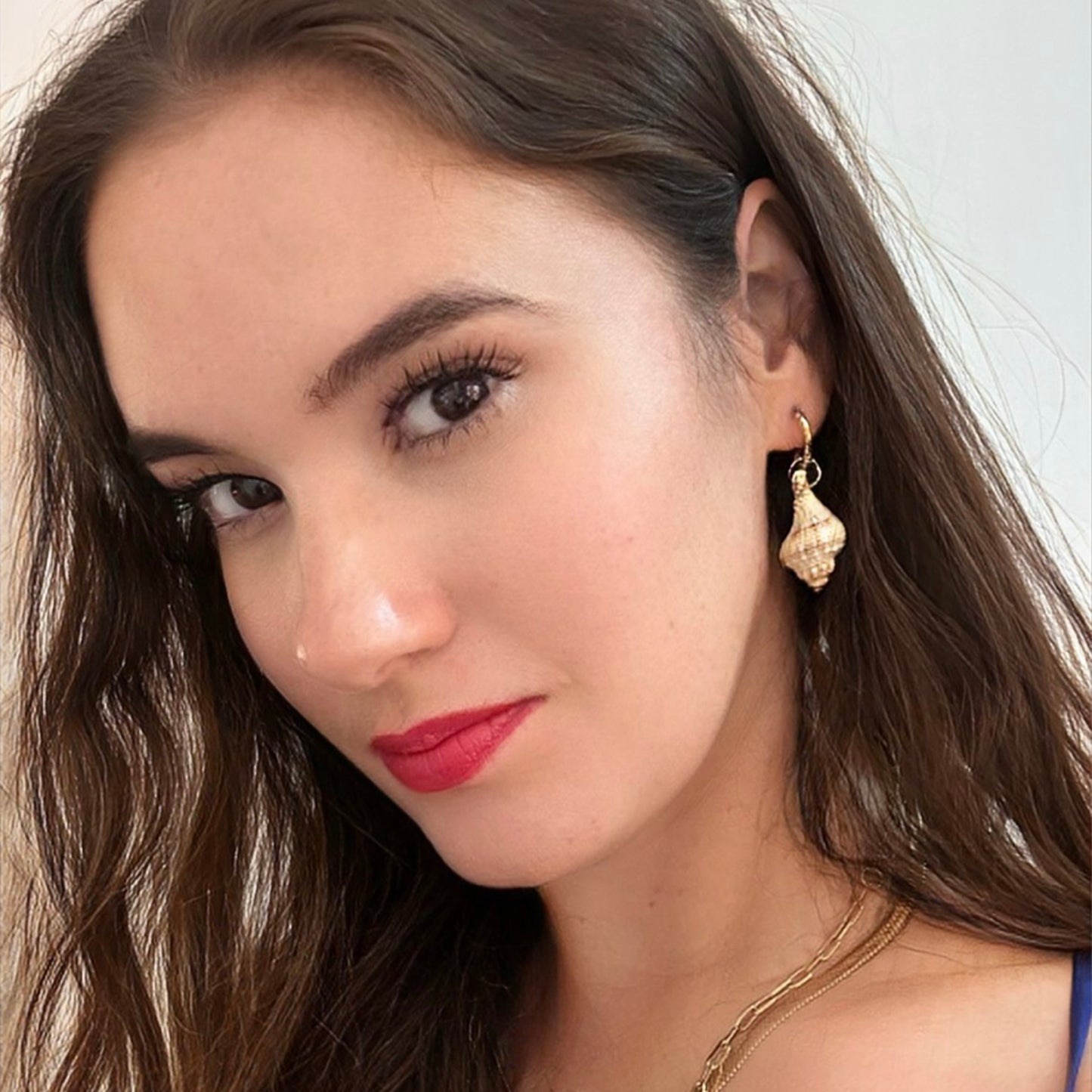 Real Shell Earrings