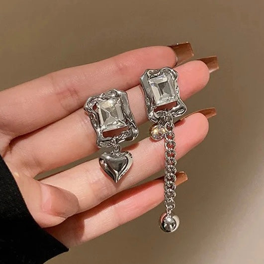 Desigual Silver Earrings