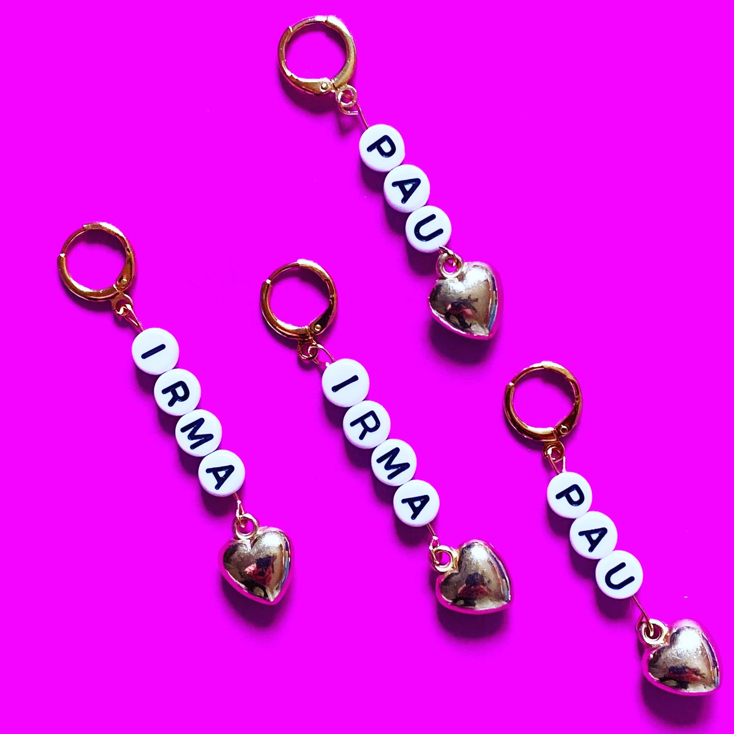 Letter Earrings - ROCKmint