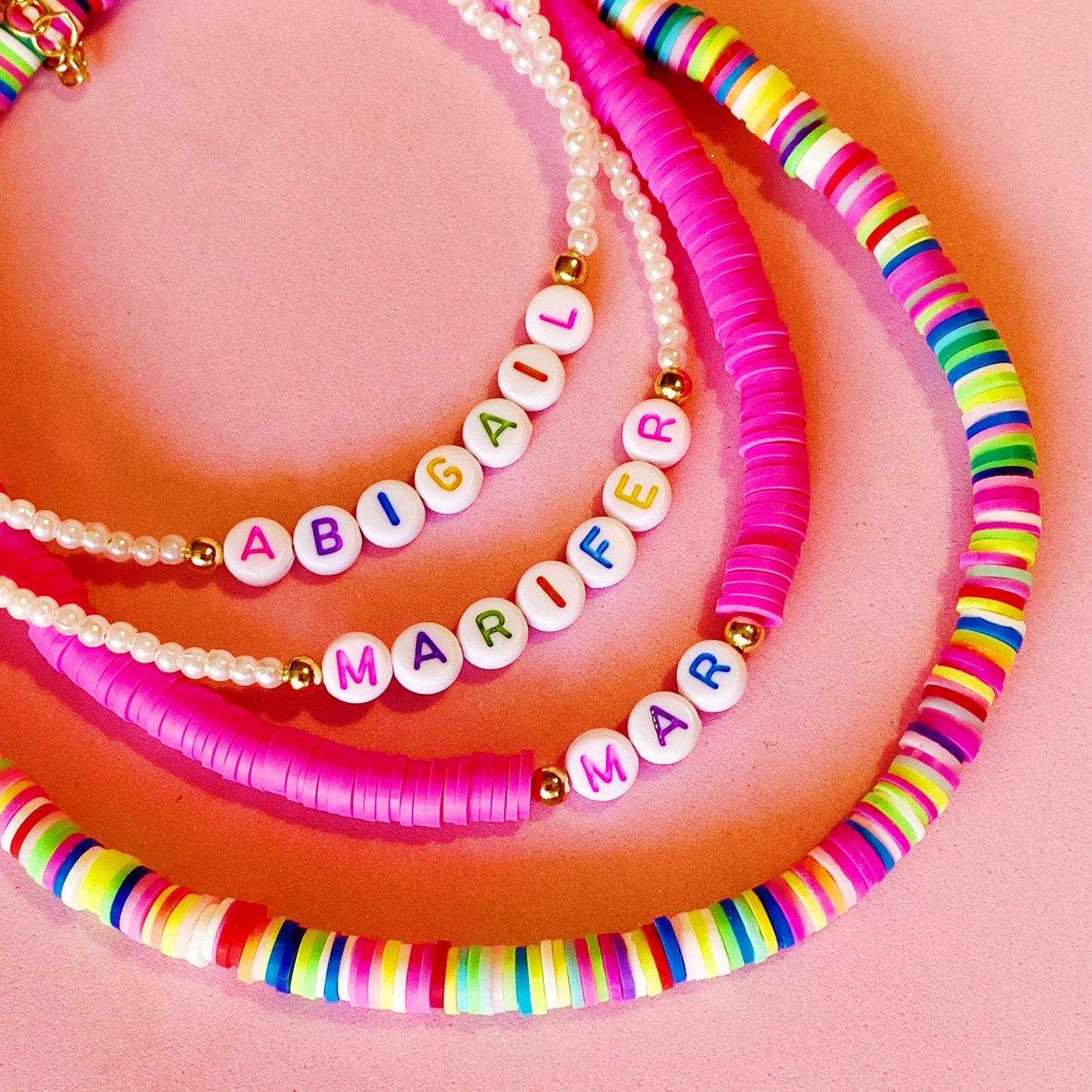 Hot Pink Custom Necklace - ROCKmint