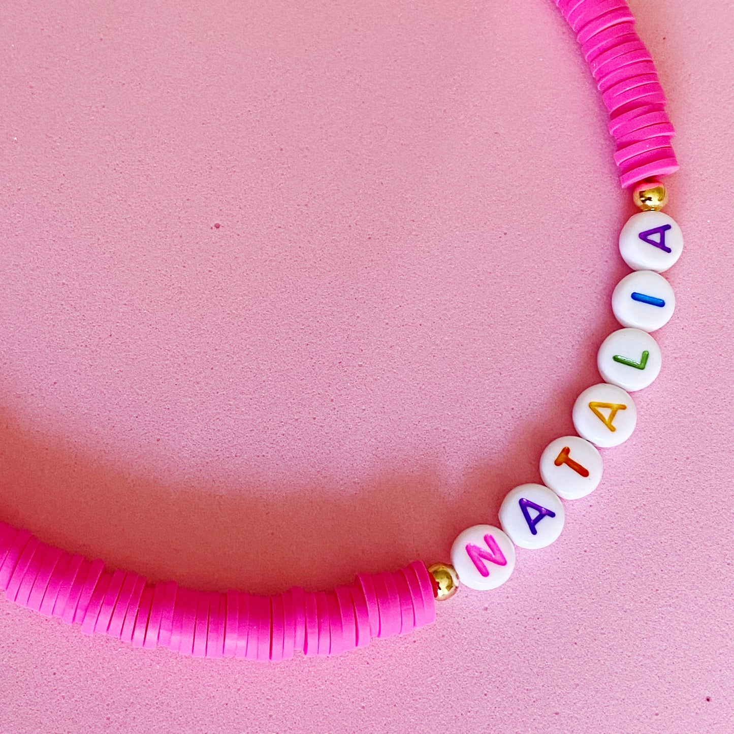 Hot Pink Custom Necklace - ROCKmint