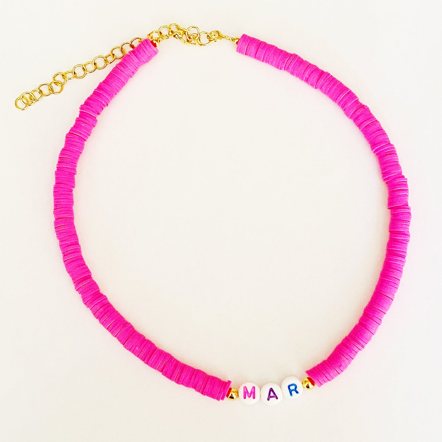 Hot Pink Custom Necklace - ROCKmint