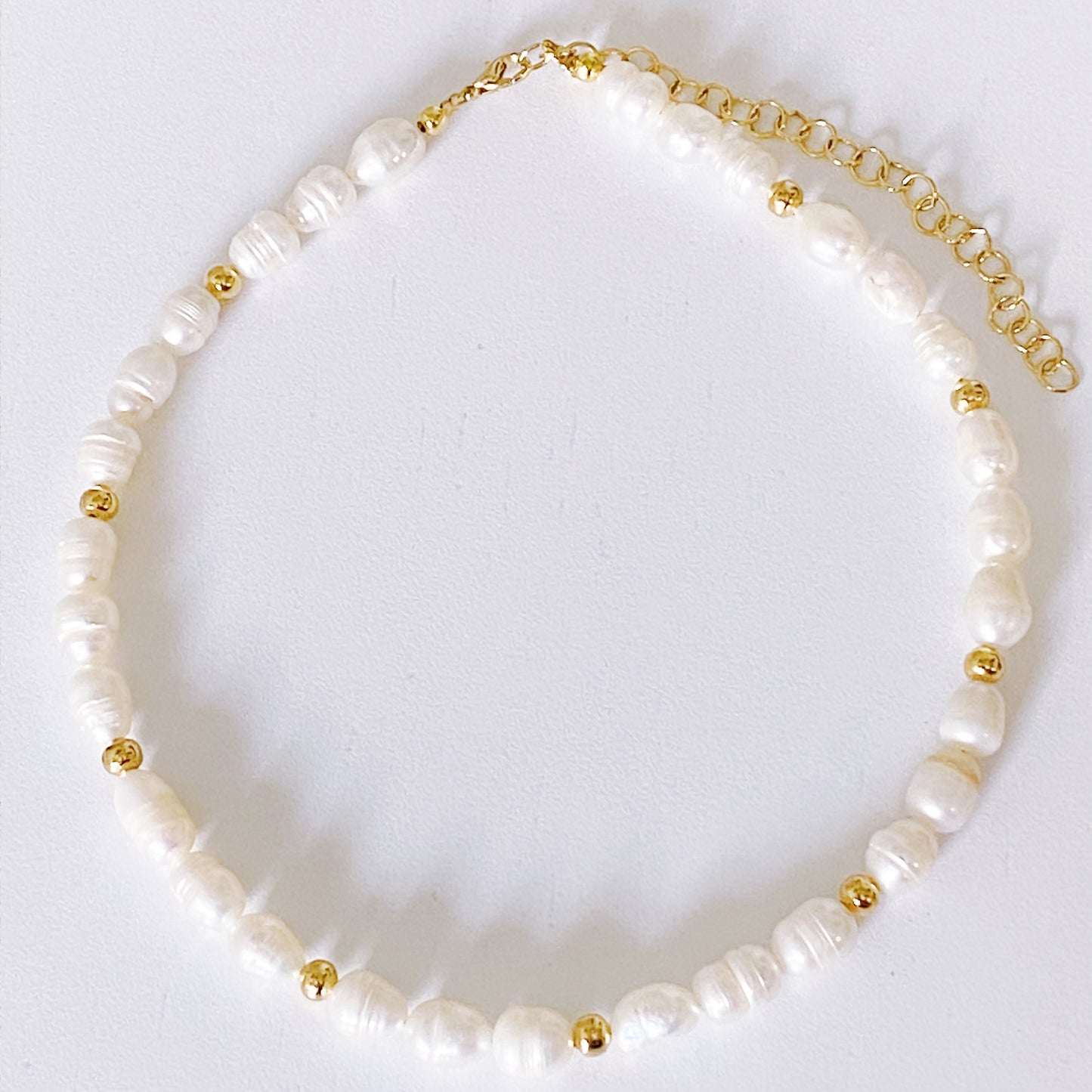 Basic Pearl Choker con o sin inicial - ROCKmint
