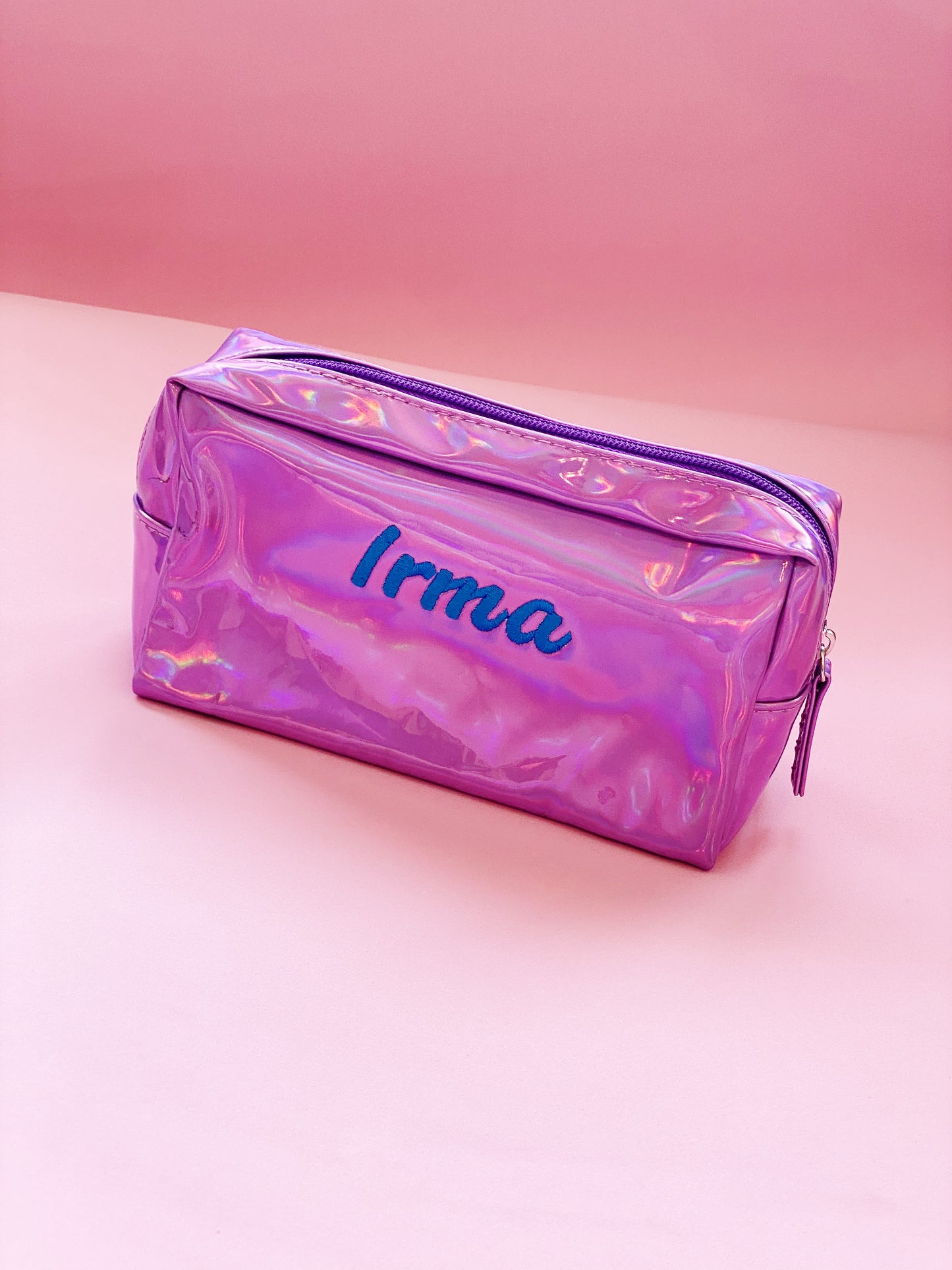 Custom Purple Makeup Bag - ROCKmint