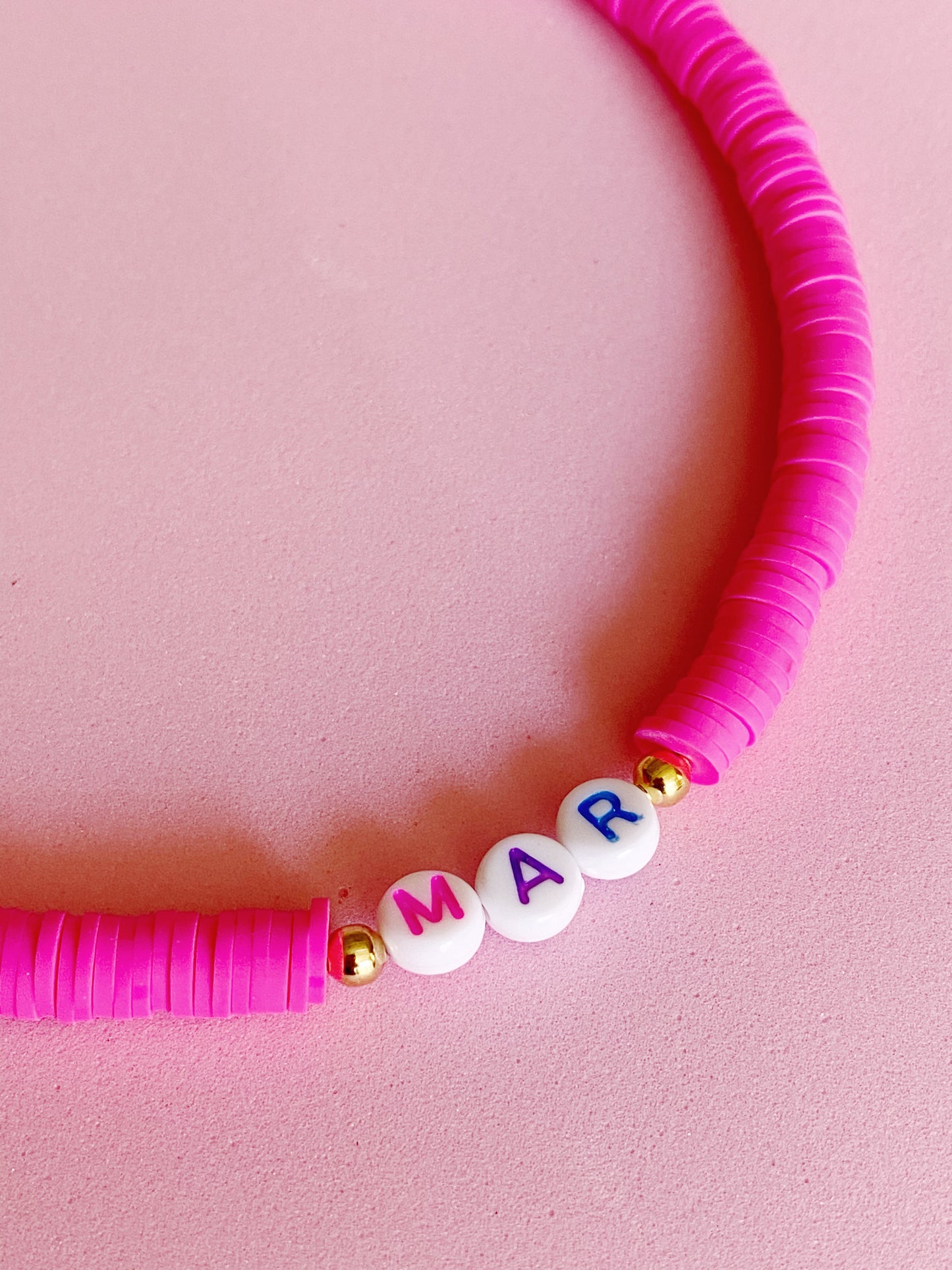 Hot Pink Custom Necklace - ROCKmint