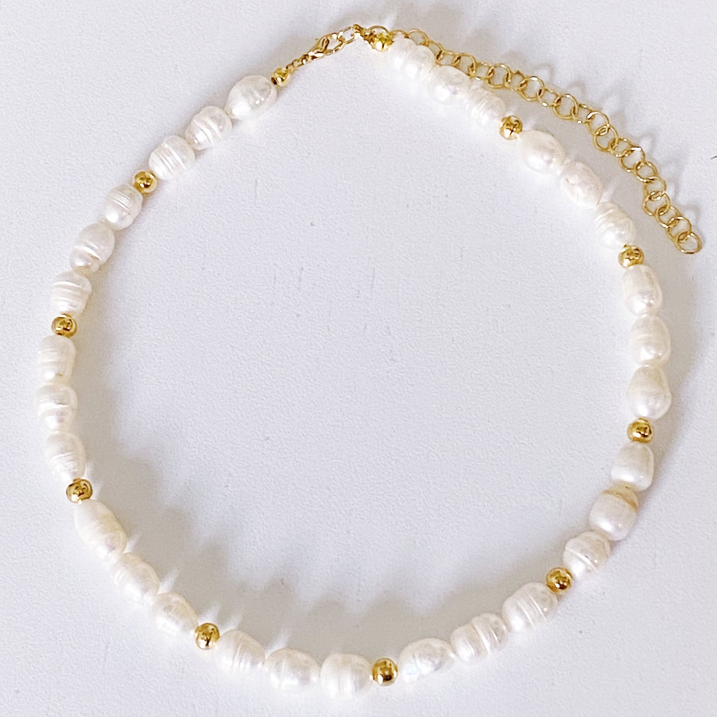 Basic Pearl Choker con o sin inicial - ROCKmint