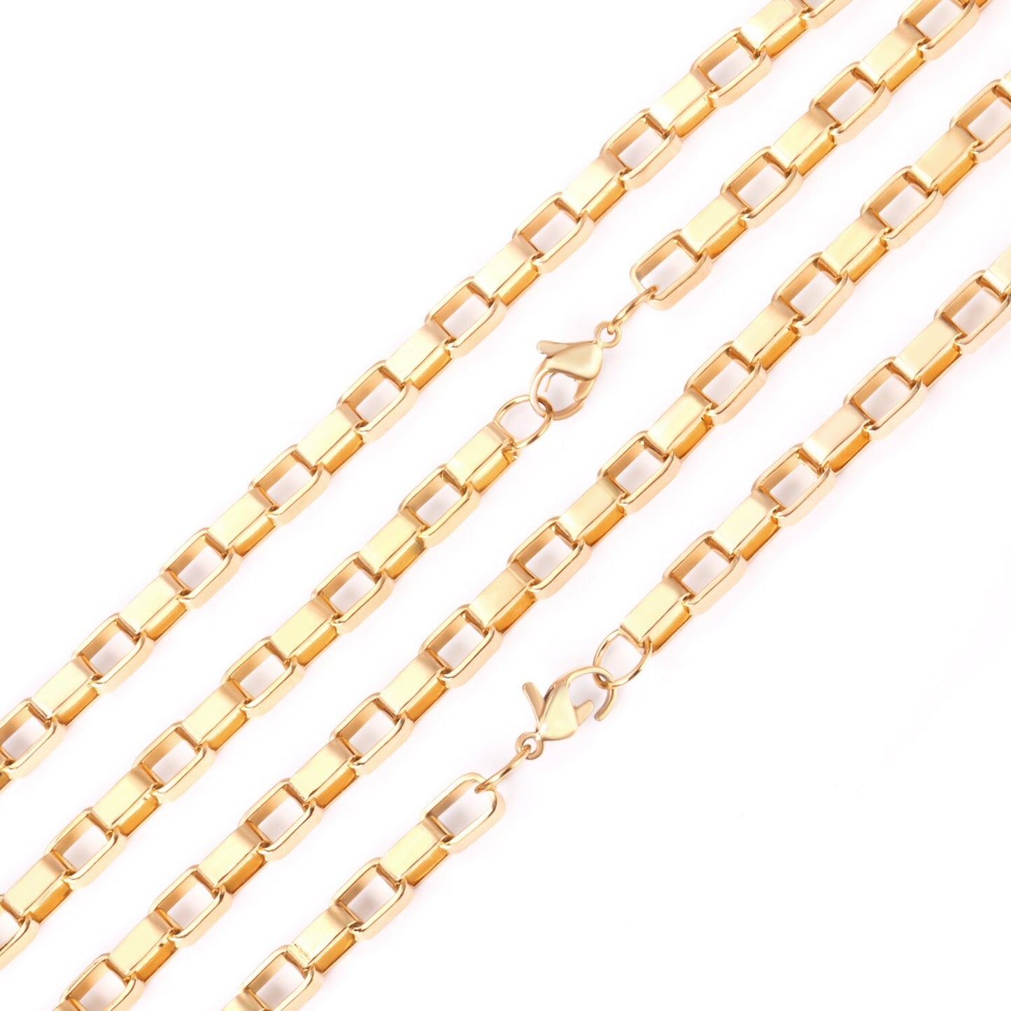 Geometric Chain Necklace - ROCKmint