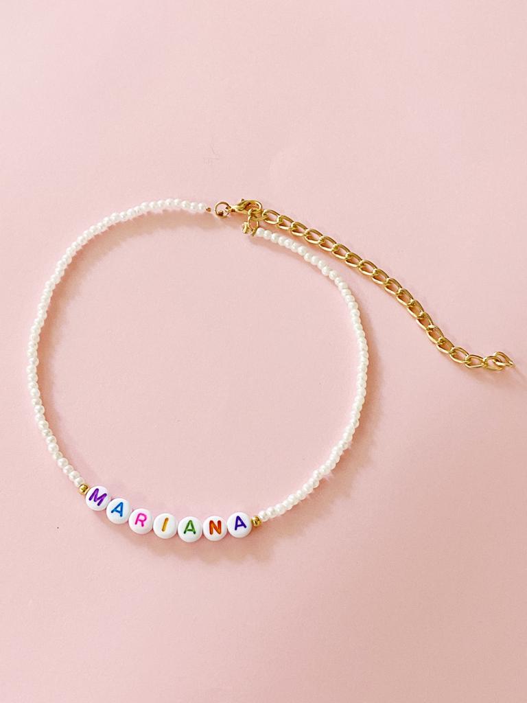 Pearl Color Custom Necklace - ROCKmint