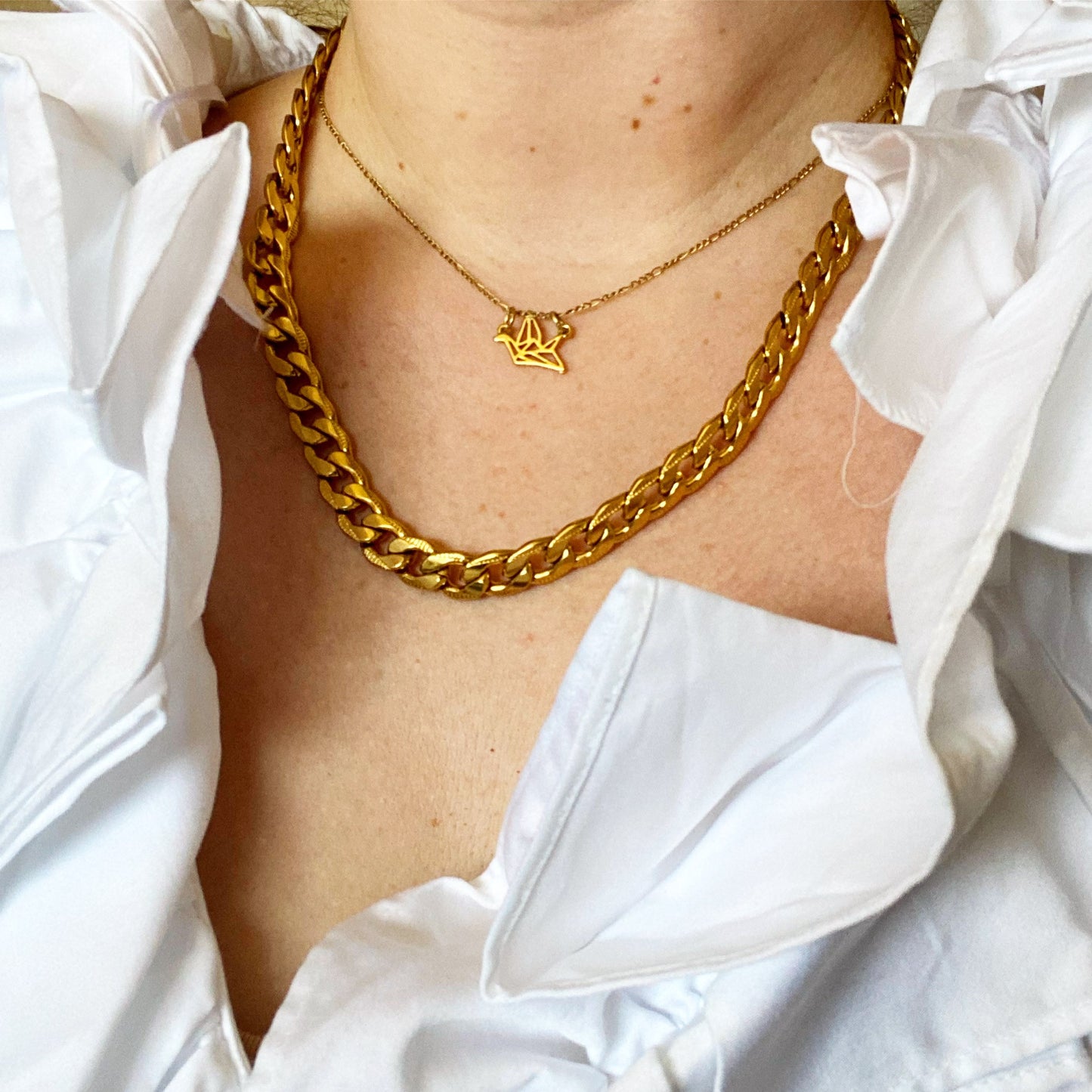Goldchain Basic 10 mm Necklace - ROCKmint