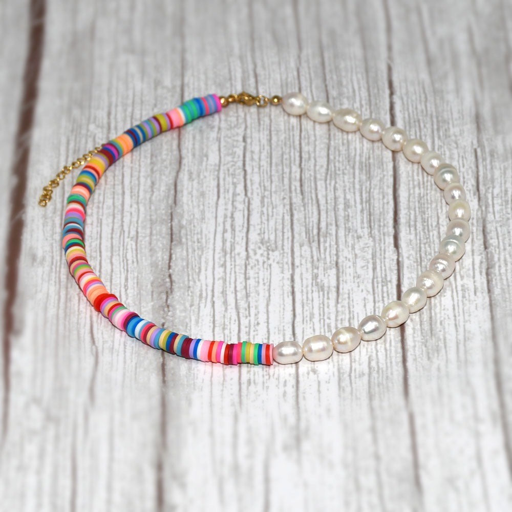 Colorspot Pearl Necklace - ROCKmint