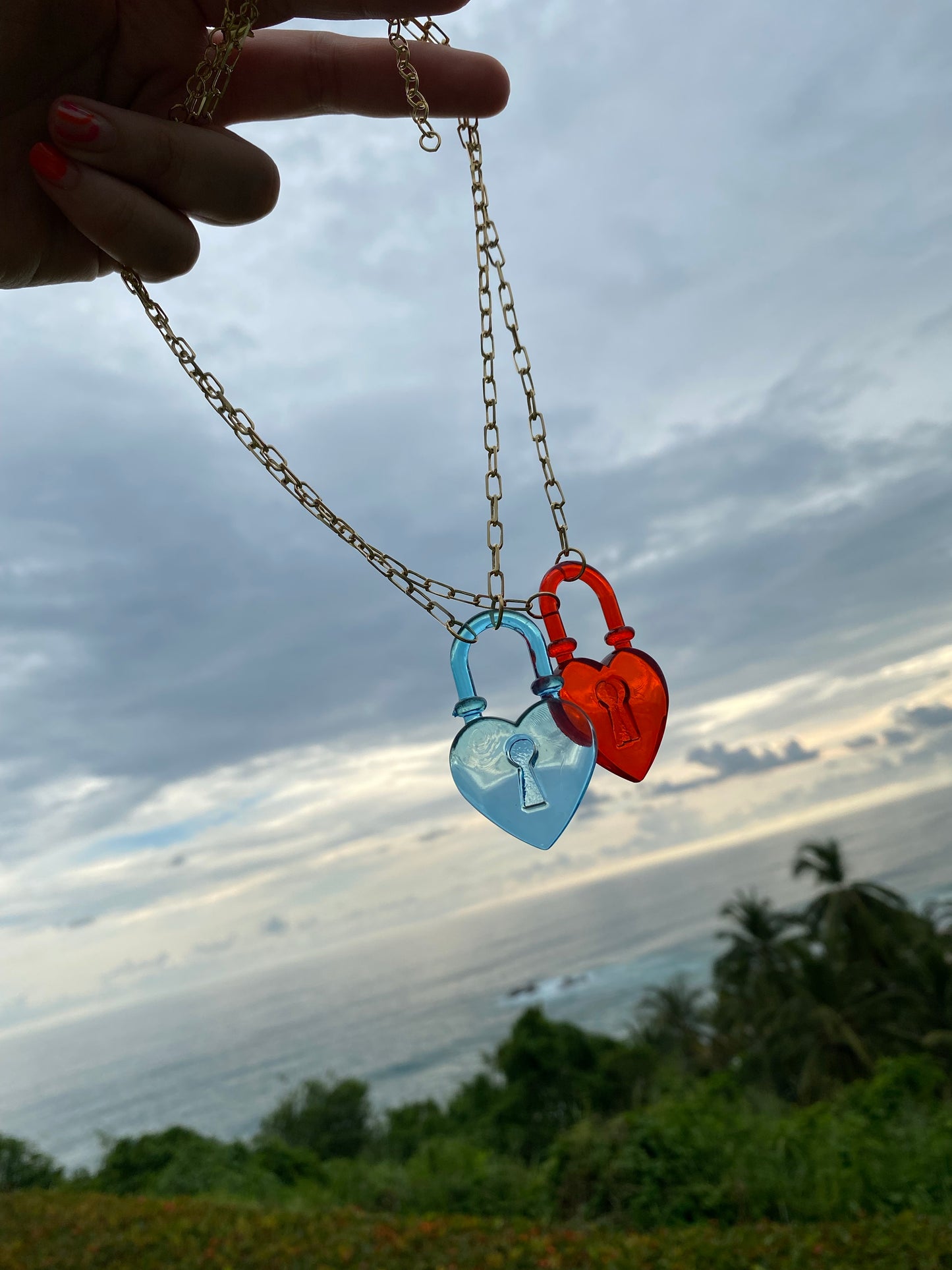 The Lock Of My Heart R Necklace - ROCKmint