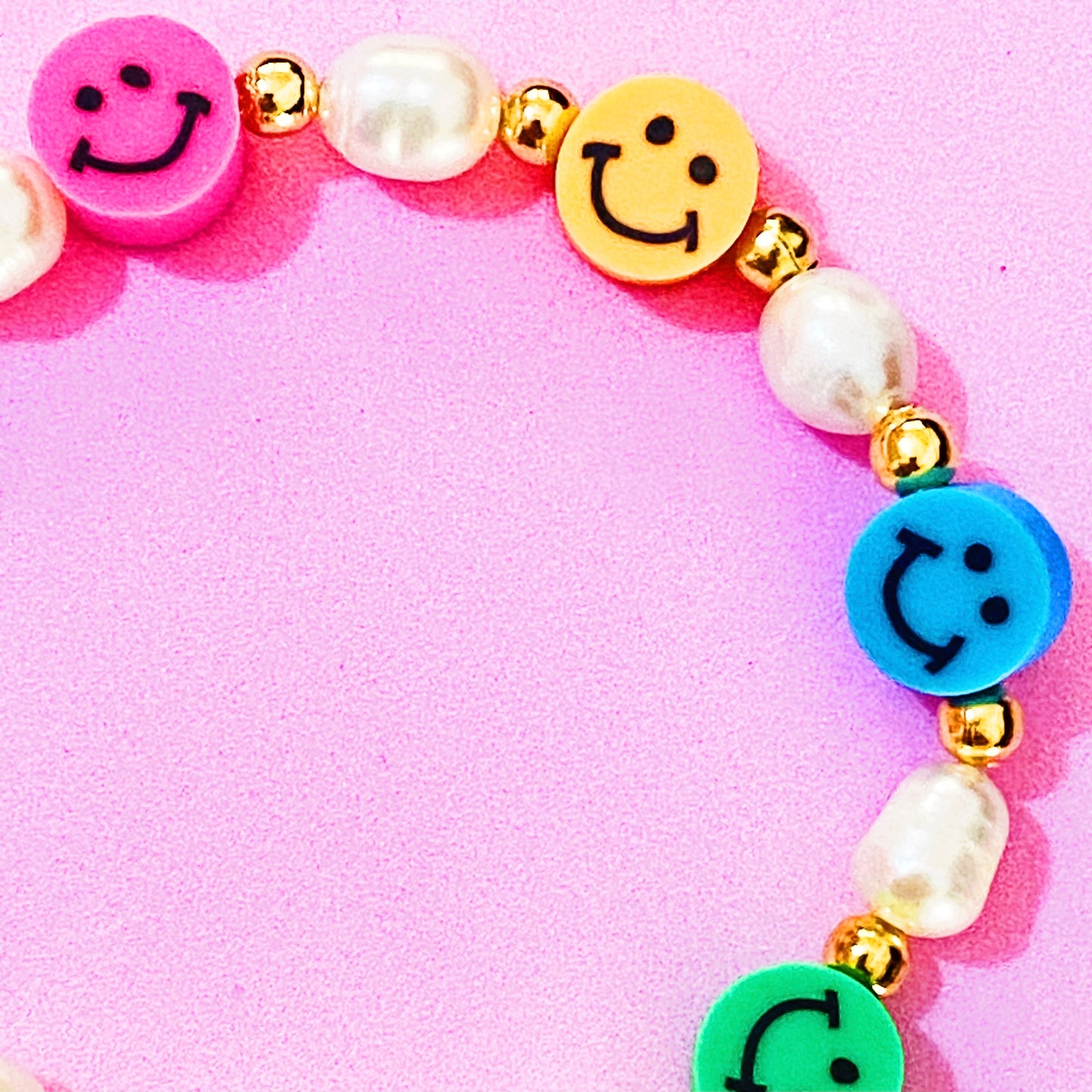 Smiley Freshwater pearl Bracelet - ROCKmint