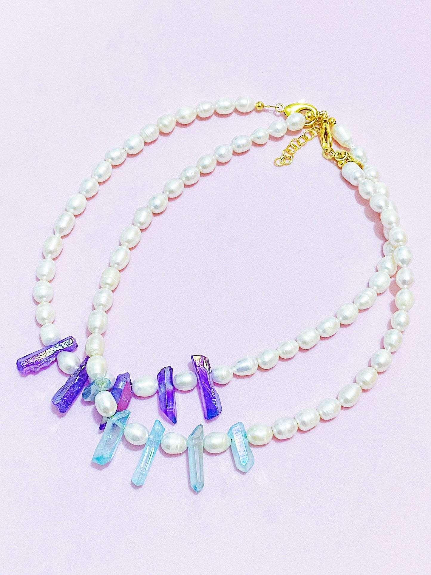 Purple Quartz Neckace