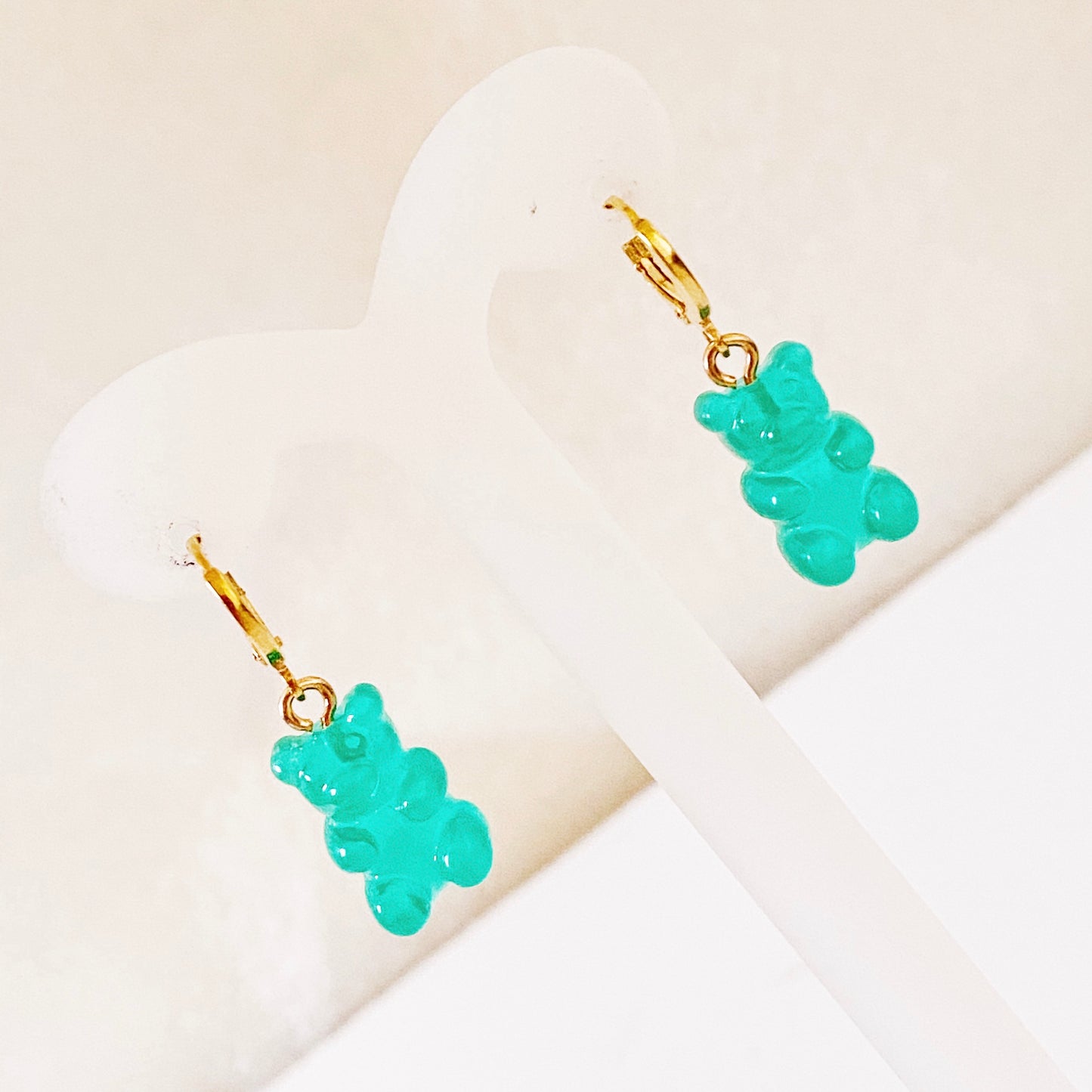 Gummy Bears Emerald Hoops - ROCKmint