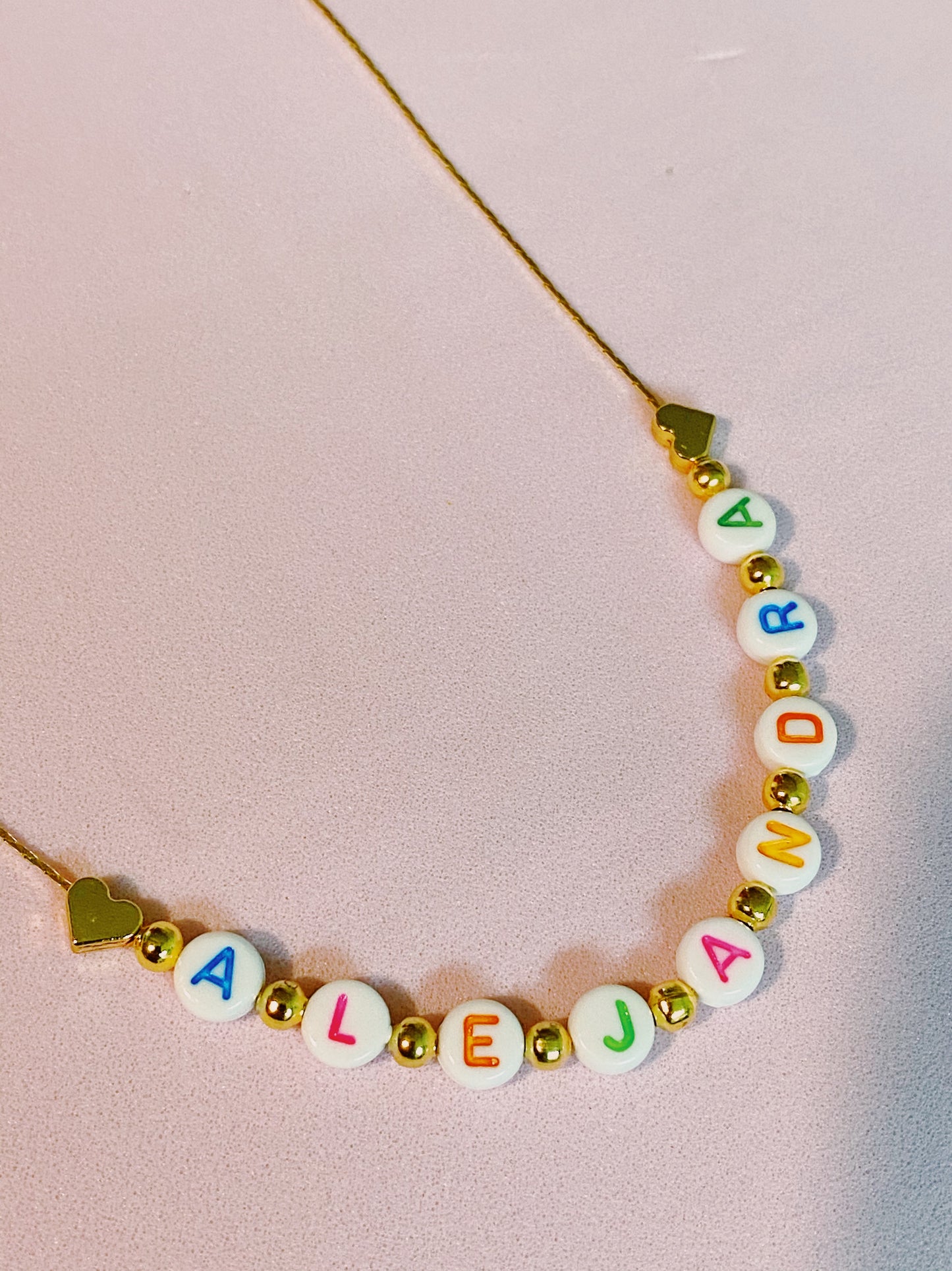 Color Letter Necklace - ROCKmint