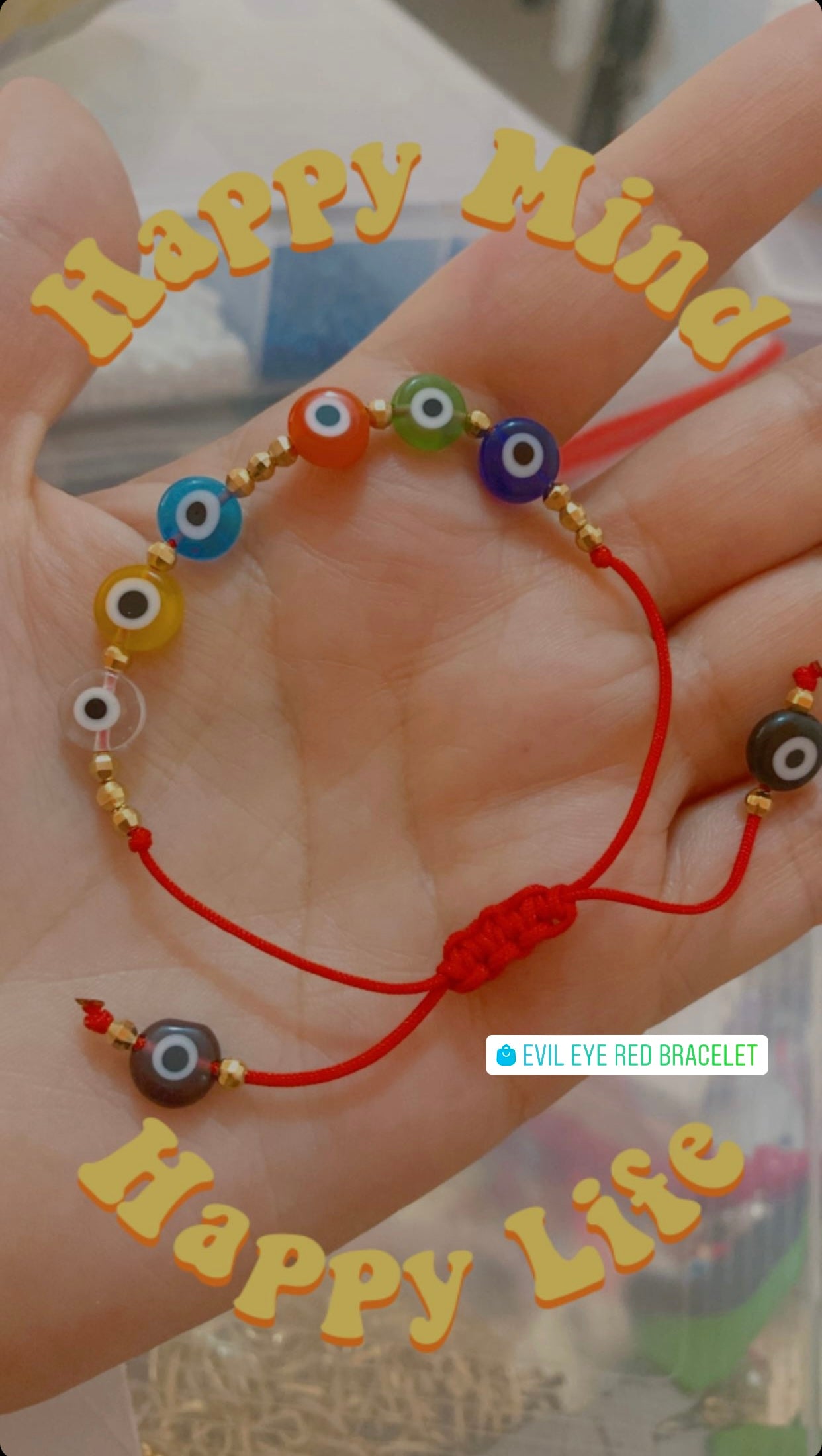 Evil Eye Red Bracelet