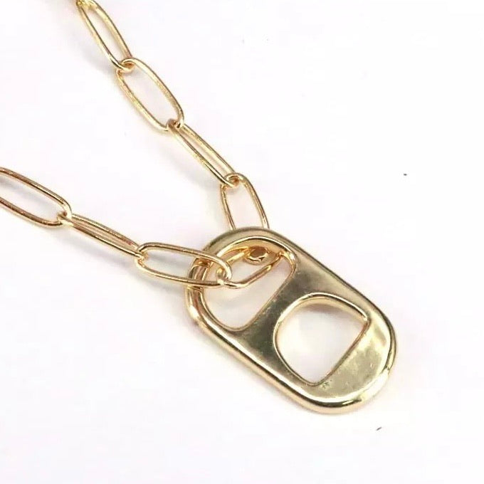 Gold Anilla de Lata Necklace - ROCKmint