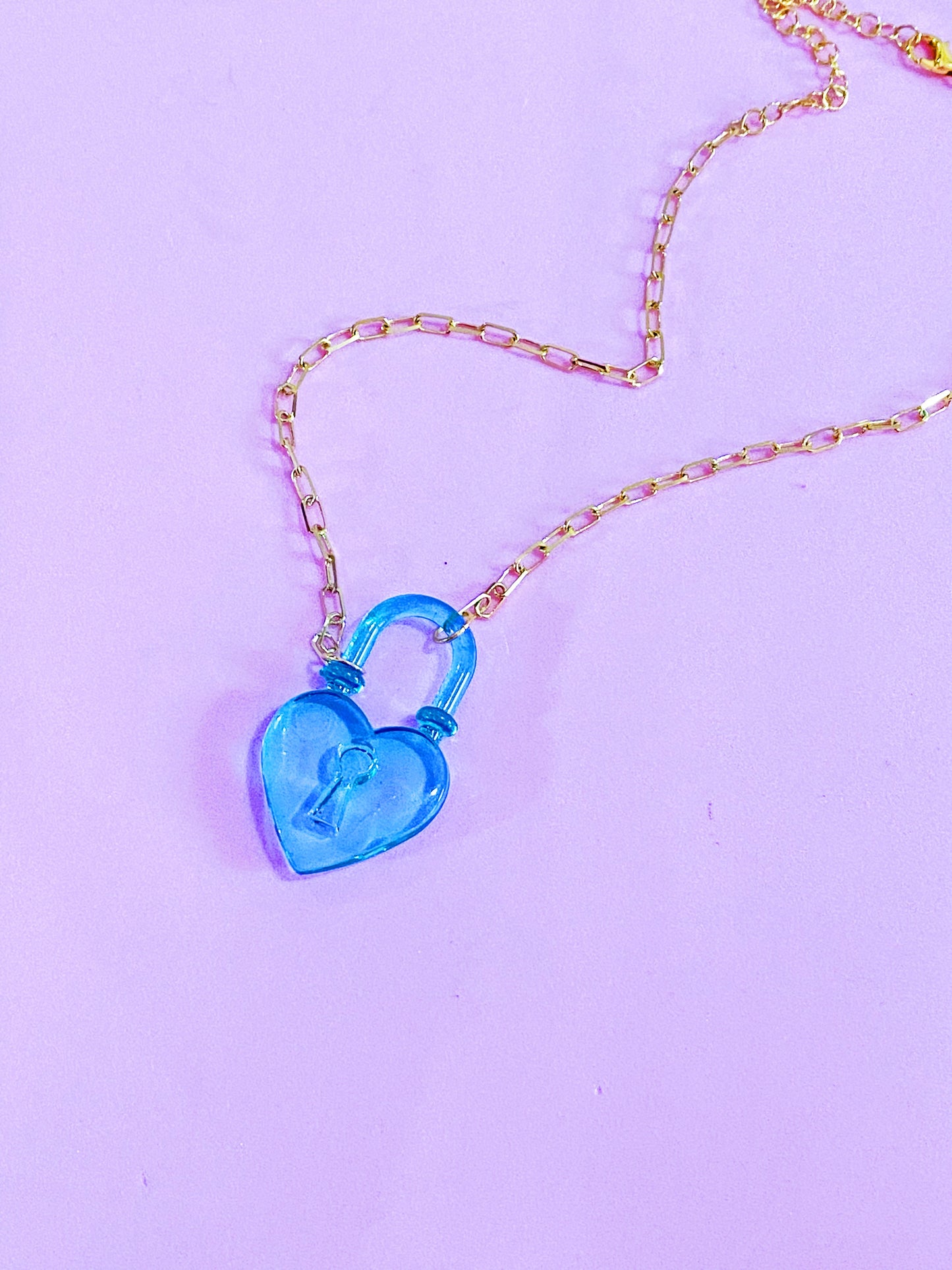 The Lock Of My Heart B Necklace - ROCKmint