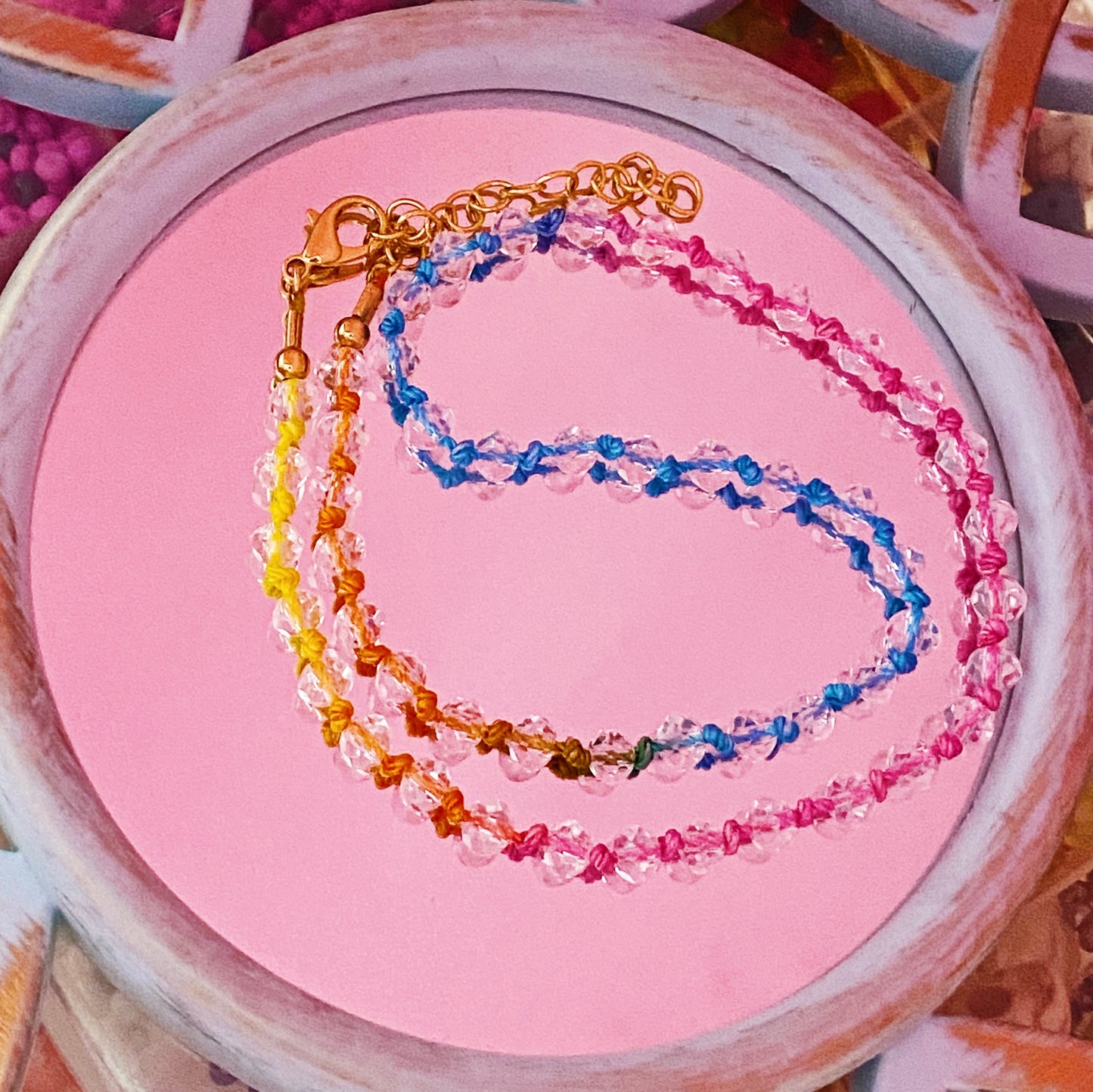Rainbow Knotted Necklace - ROCKmint