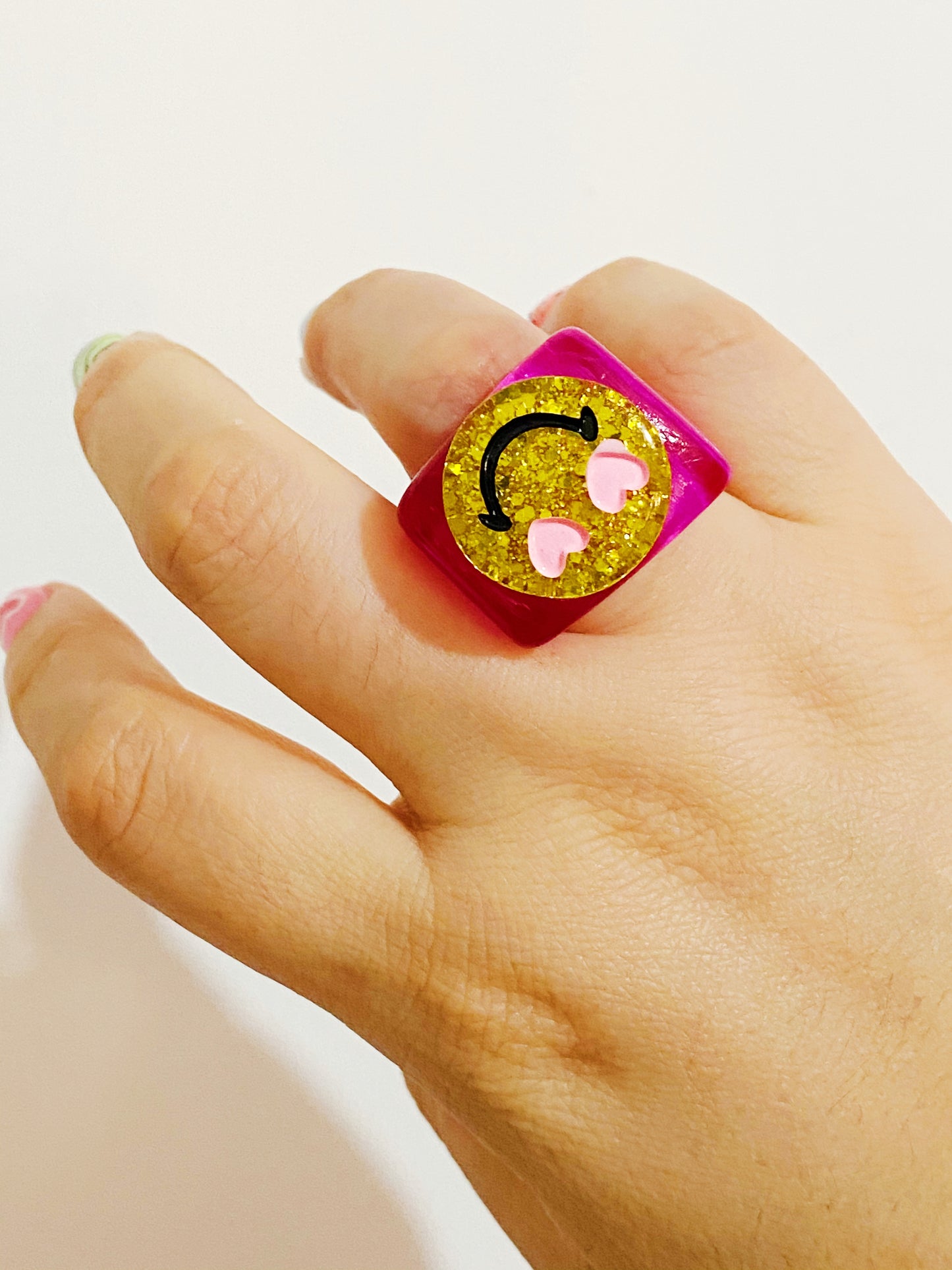 Chunky Smiley Ring - ROCKmint