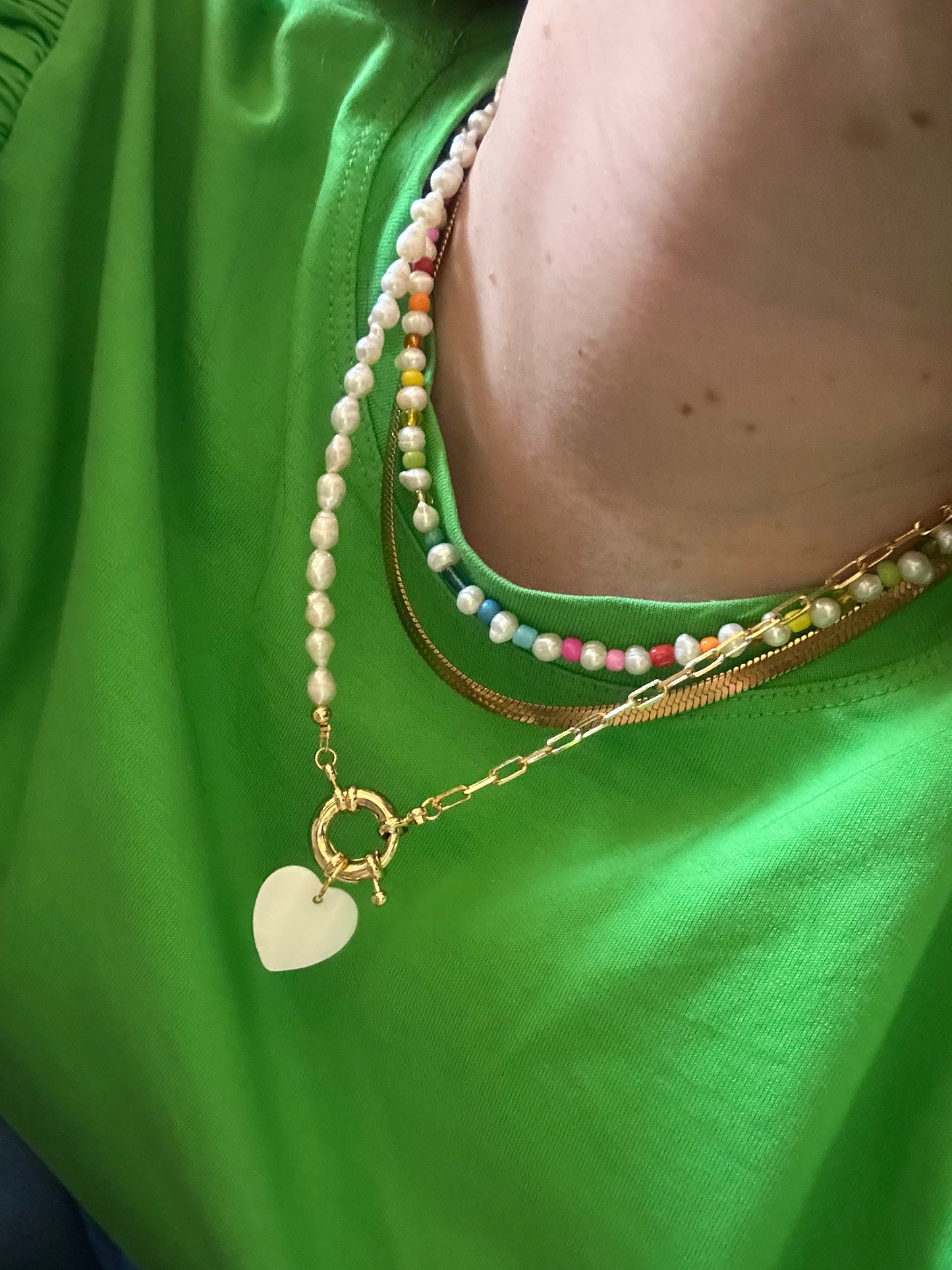 Cosmos Pearl Necklace
