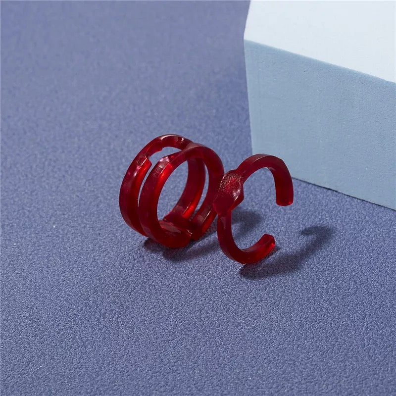 Bff Red Heart Ring - ROCKmint