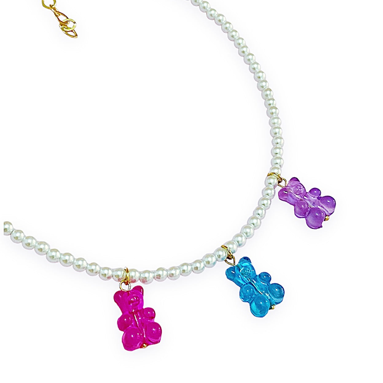 Sour Gummy Bears Necklace