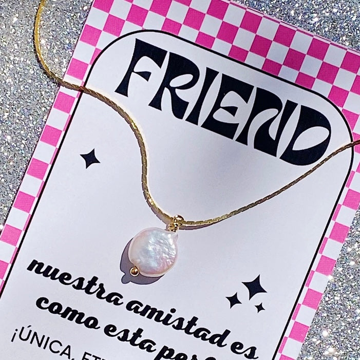 Love Bff Pearl Lux Necklace