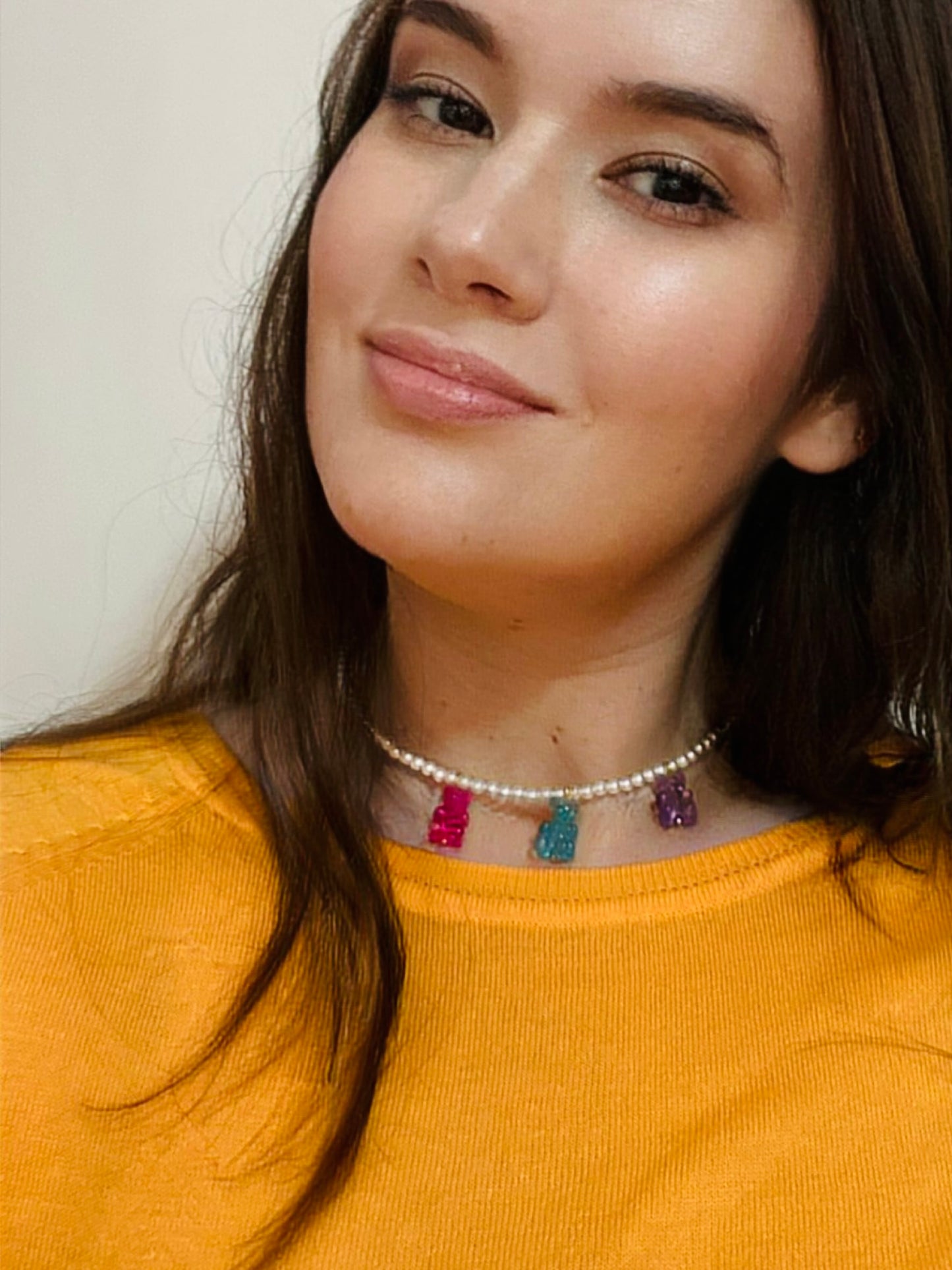 Sour Gummy Bears Necklace