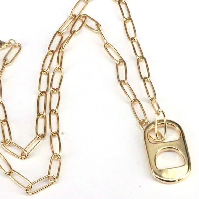 Gold Anilla de Lata Necklace - ROCKmint