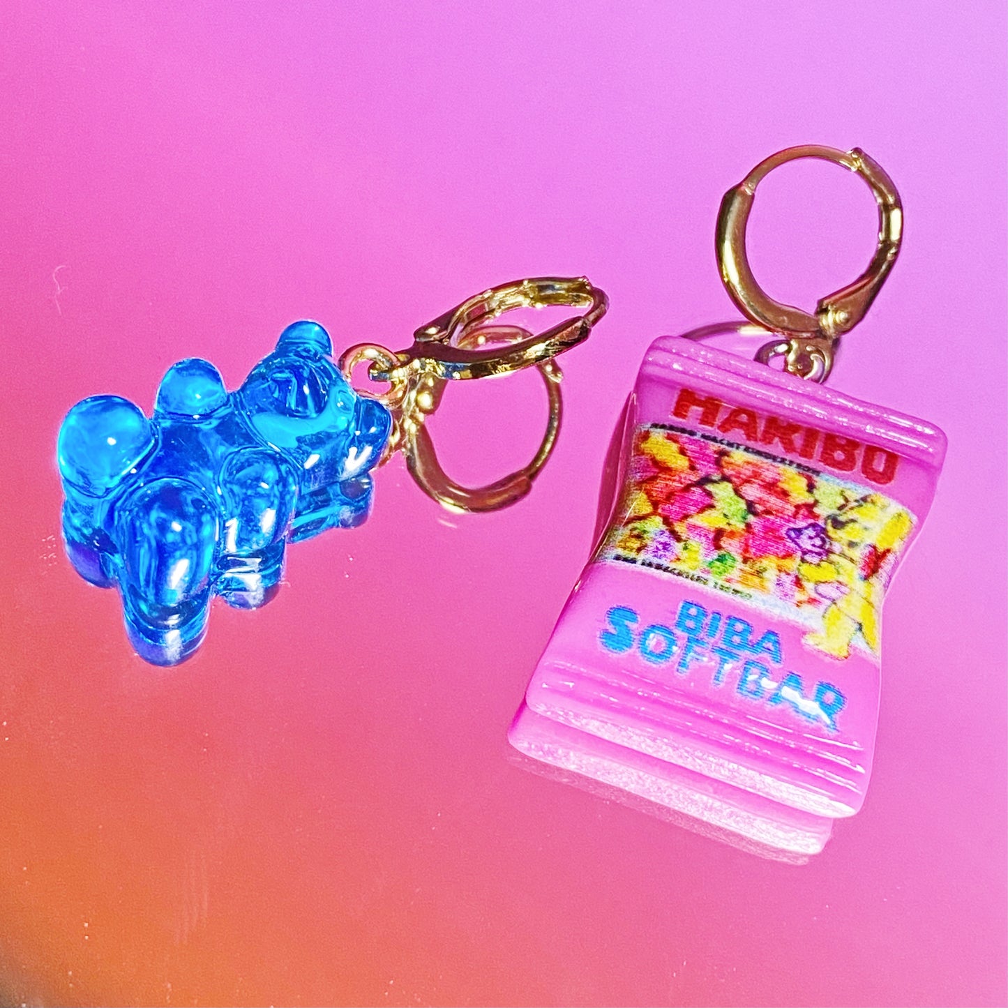 Gummy bear Bag Earrings - ROCKmint