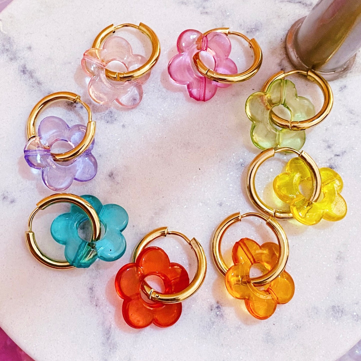 Sun Party Hoops Earrings - ROCKmint