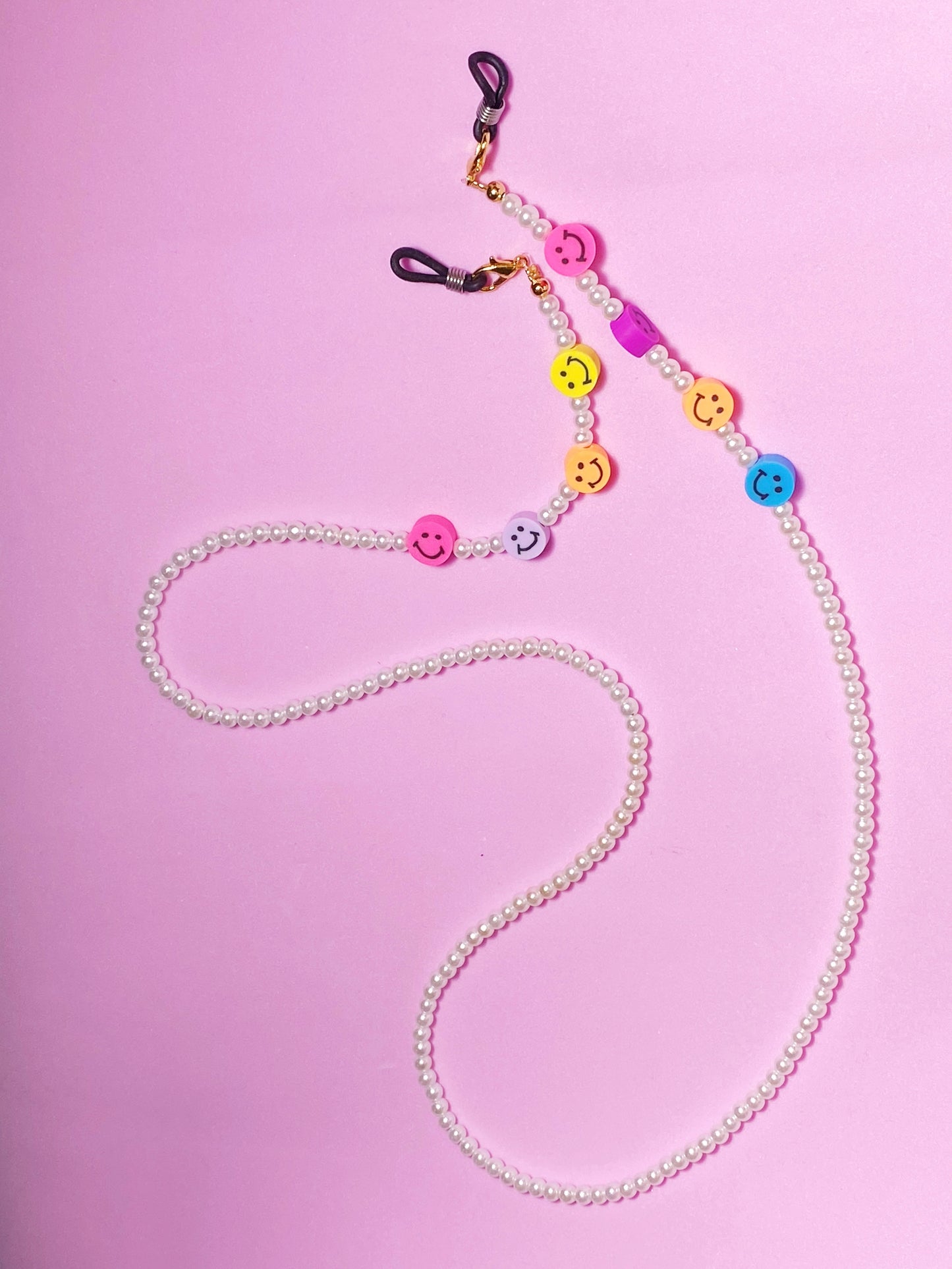 Smiley Cadena para lentes y cubrebocas - ROCKmint