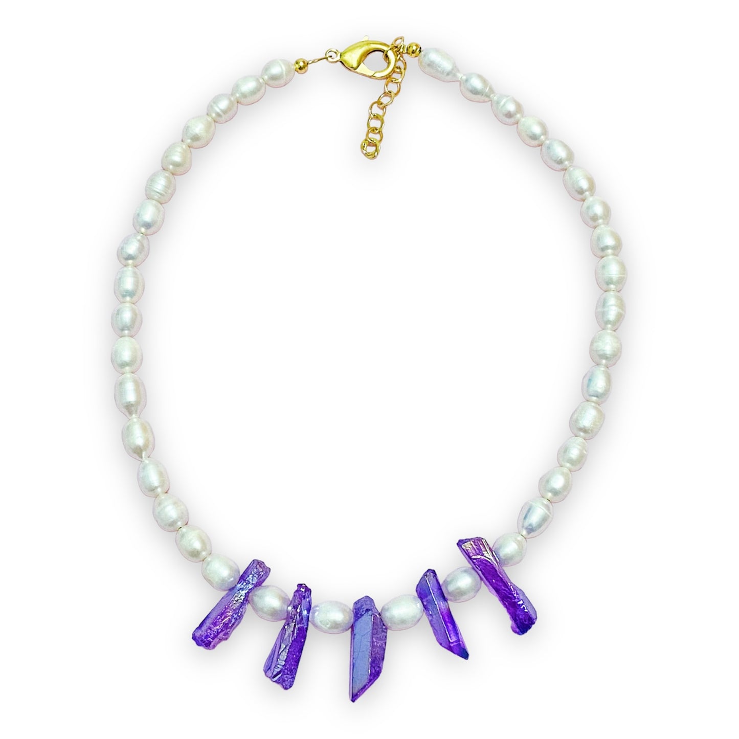 Purple Quartz Neckace
