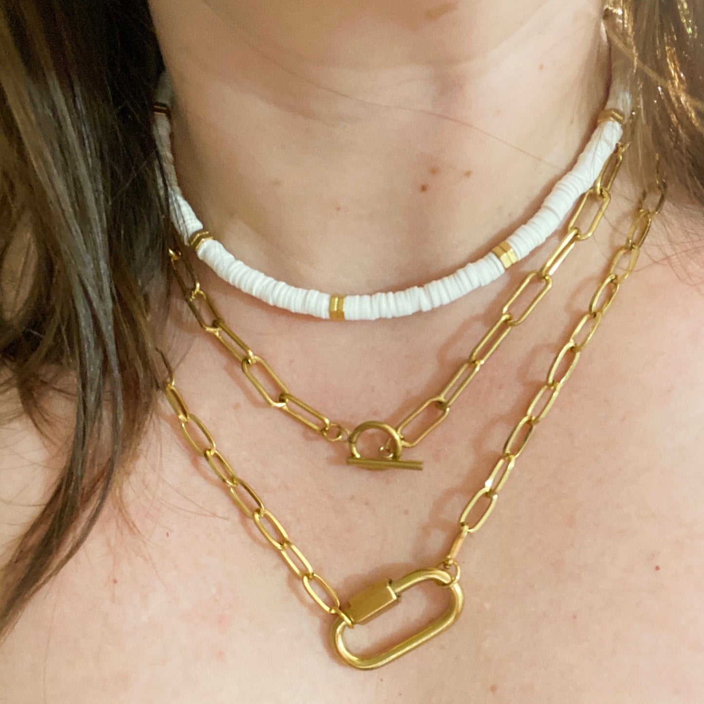My Basic White Necklace - ROCKmint