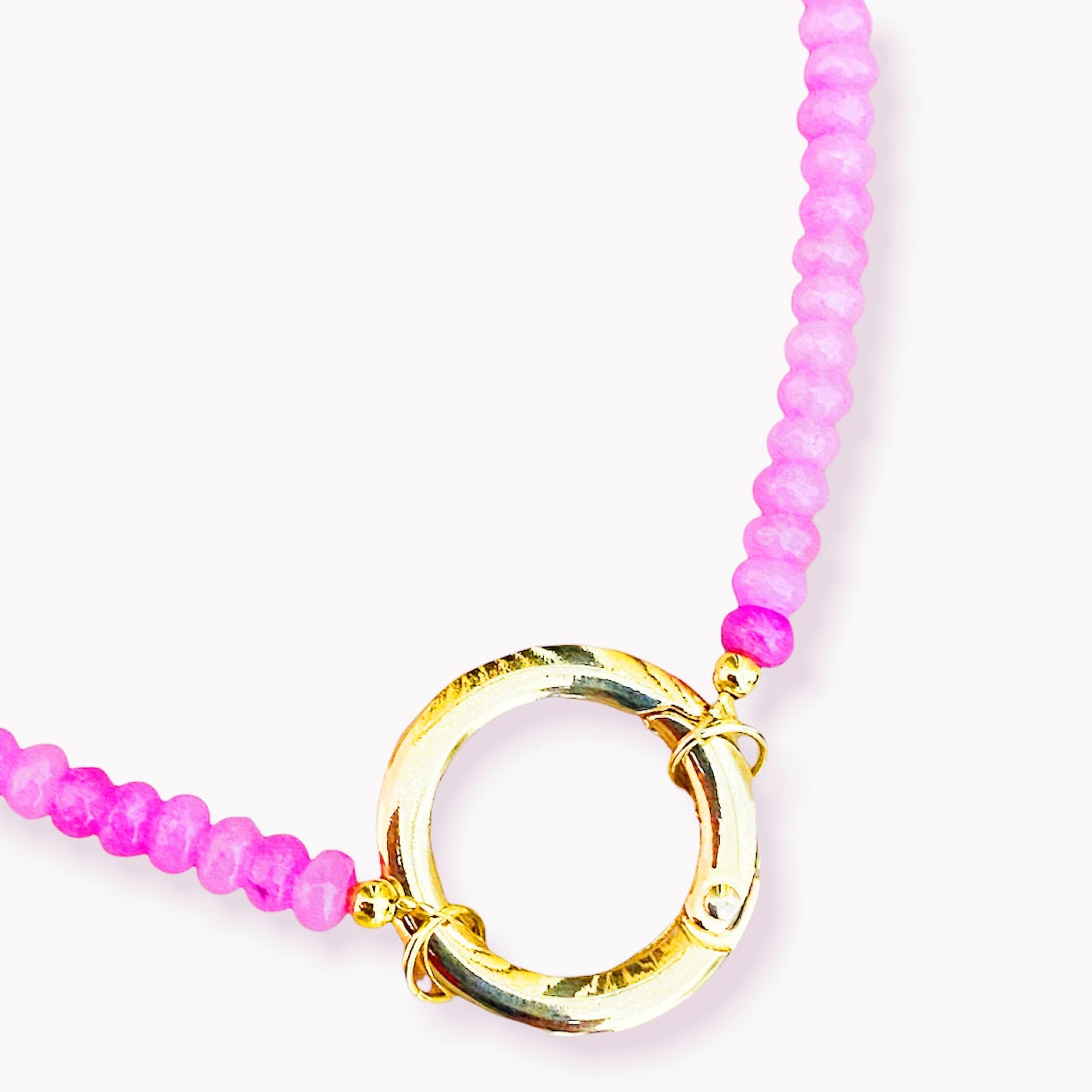 Pink Jade Necklace - ROCKmint