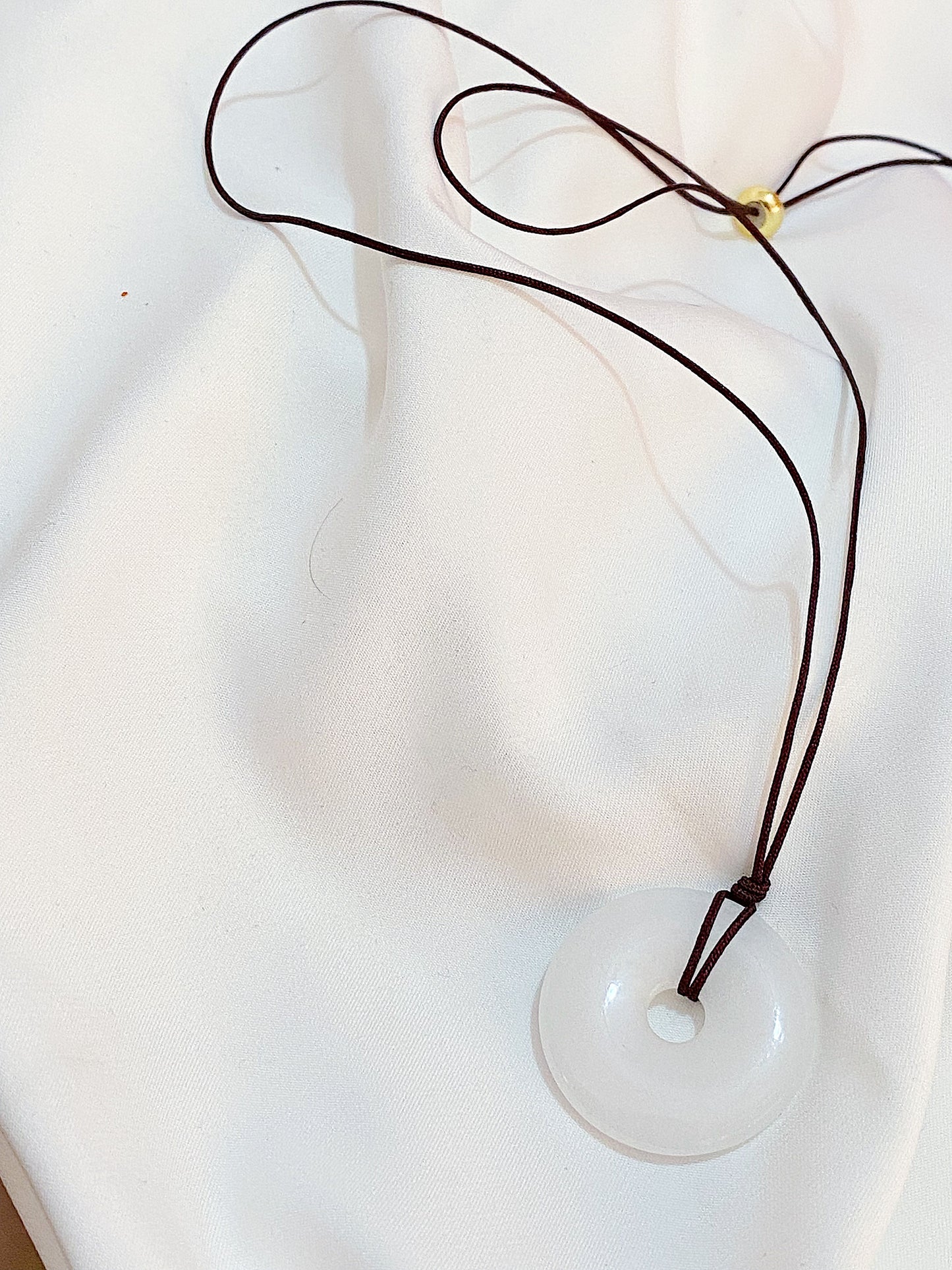Round Jade Necklace
