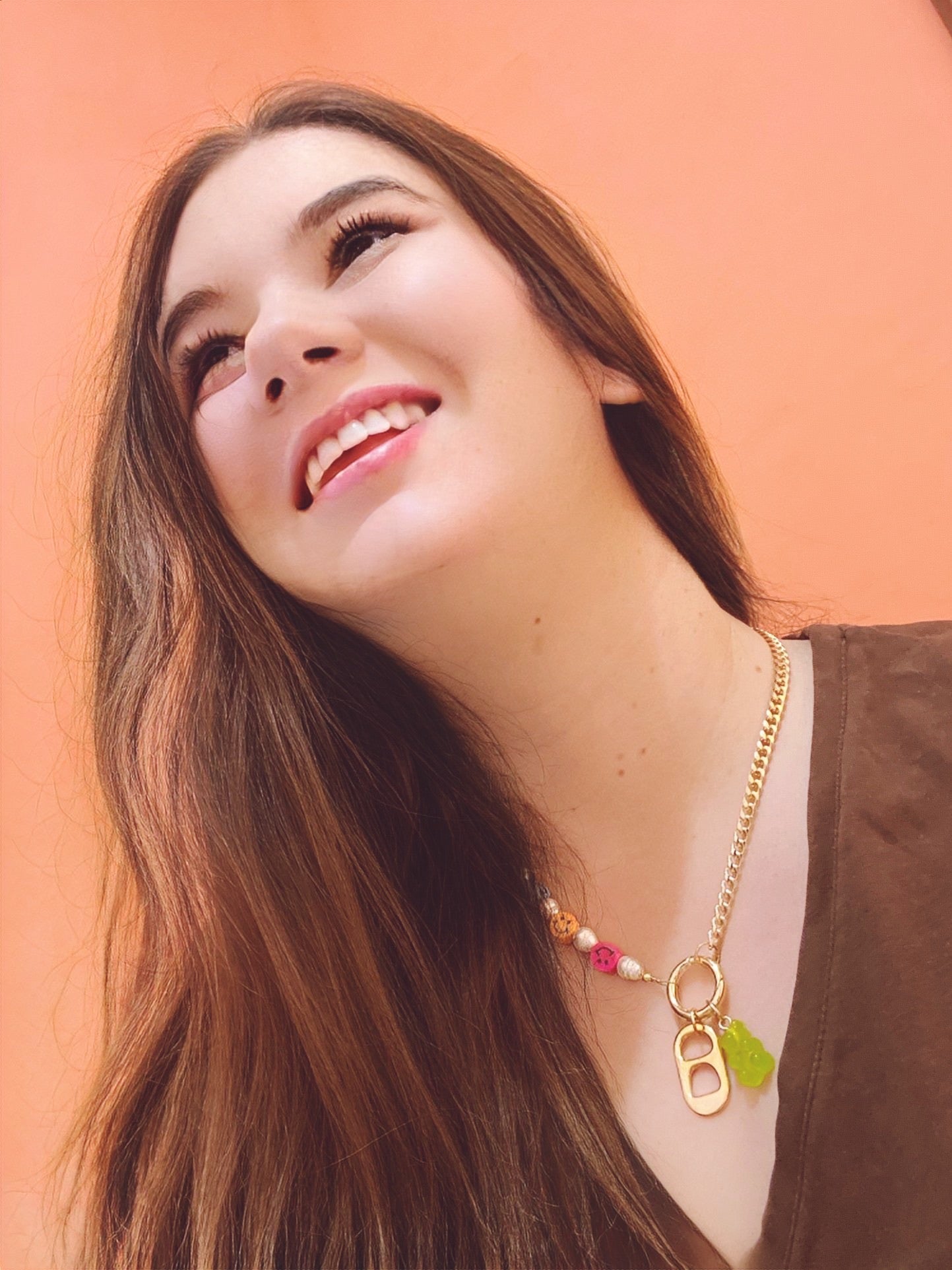 Pop Smiley Necklace - ROCKmint