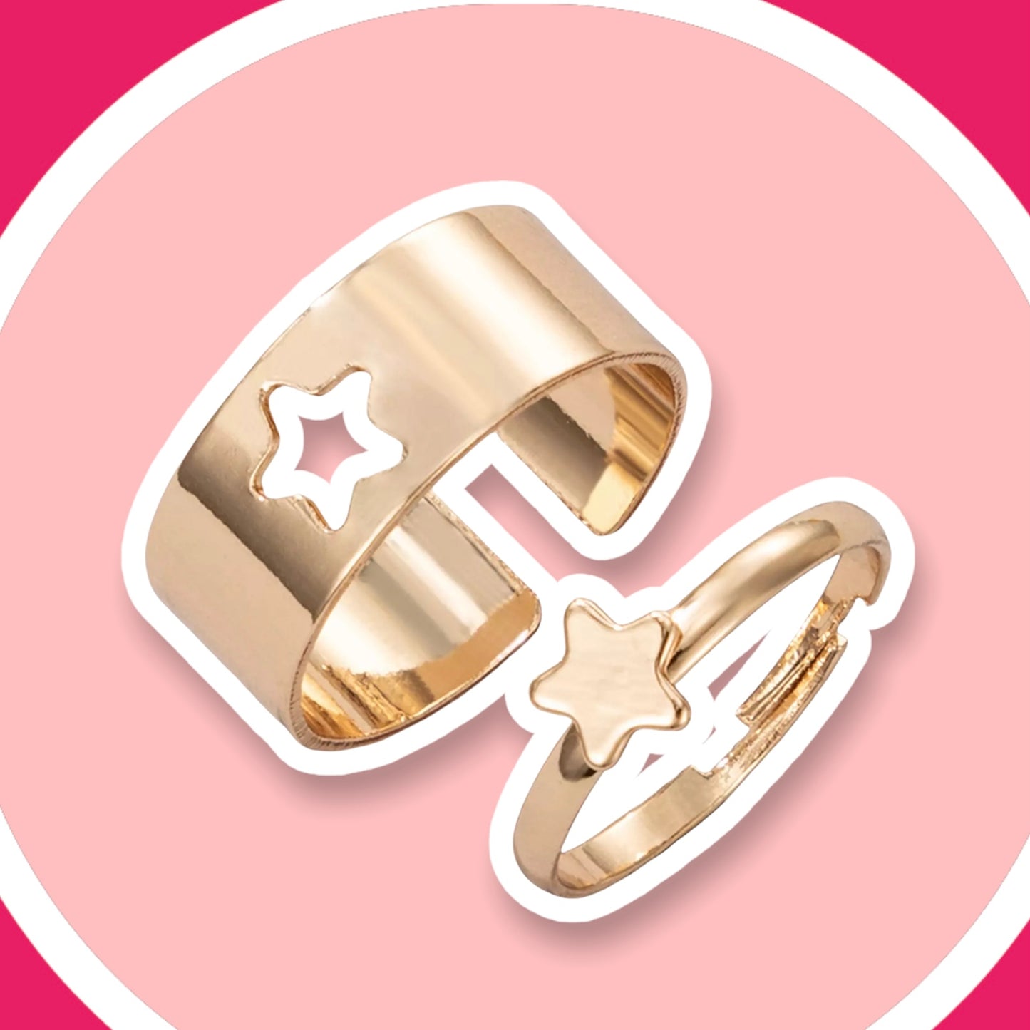 My bff Star Rings - ROCKmint