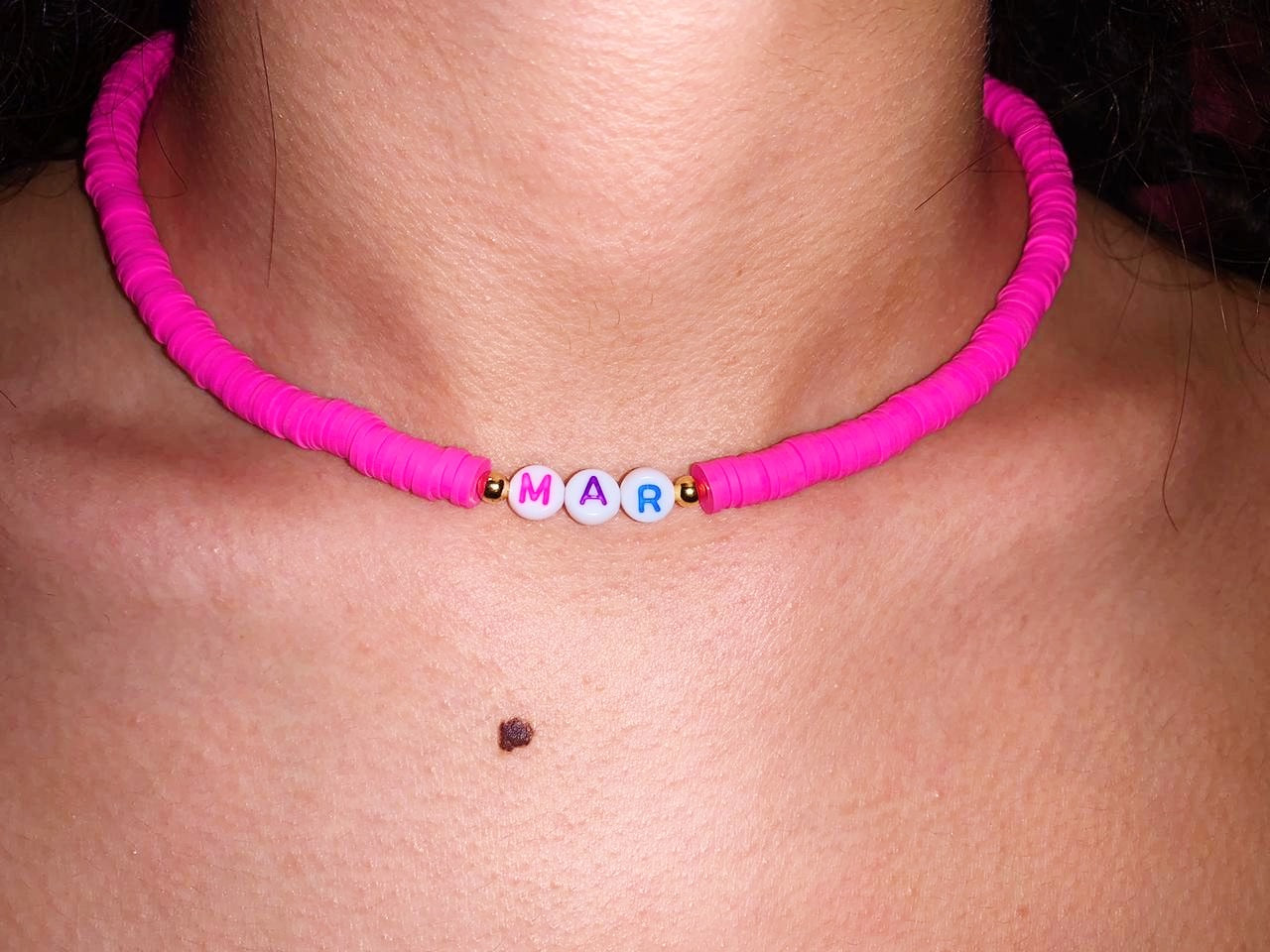 Hot Pink Custom Necklace - ROCKmint