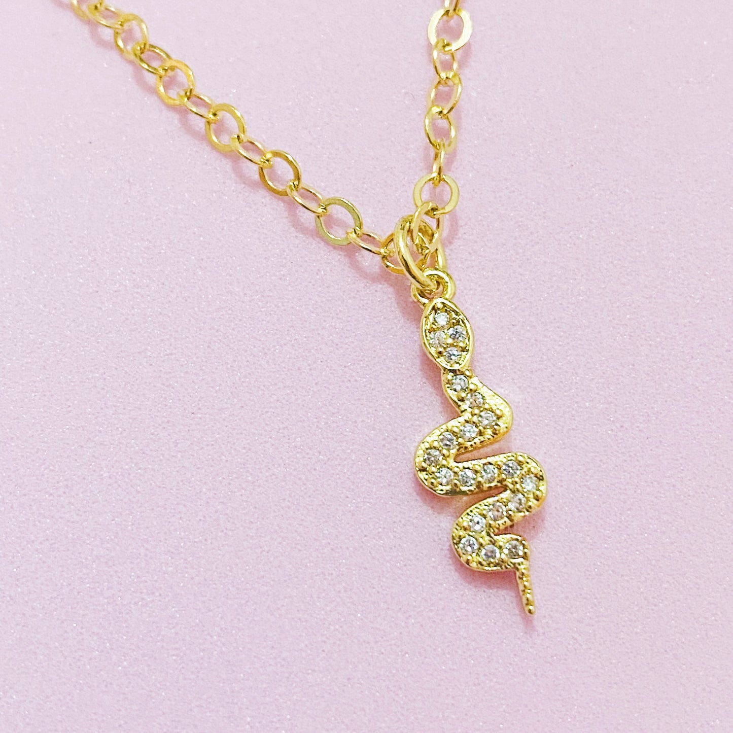 Snake G Necklace - ROCKmint