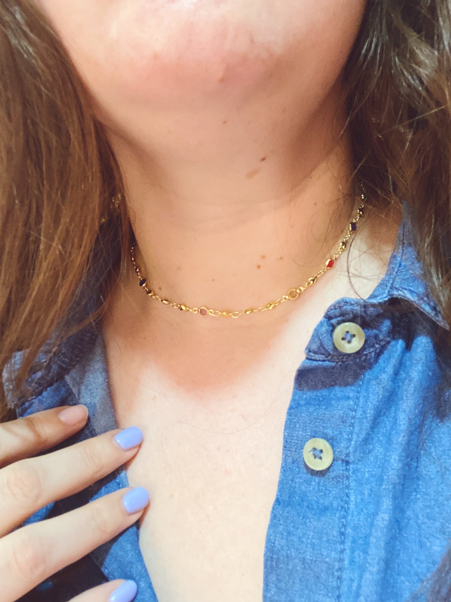 Caleidoscopio Choker Necklace