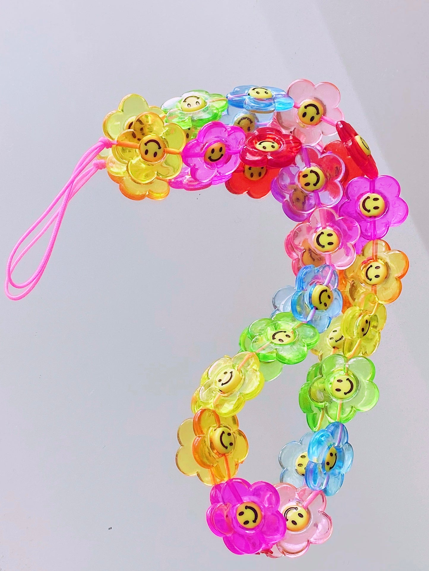 Flower Smiley Pop Phonecord - ROCKmint